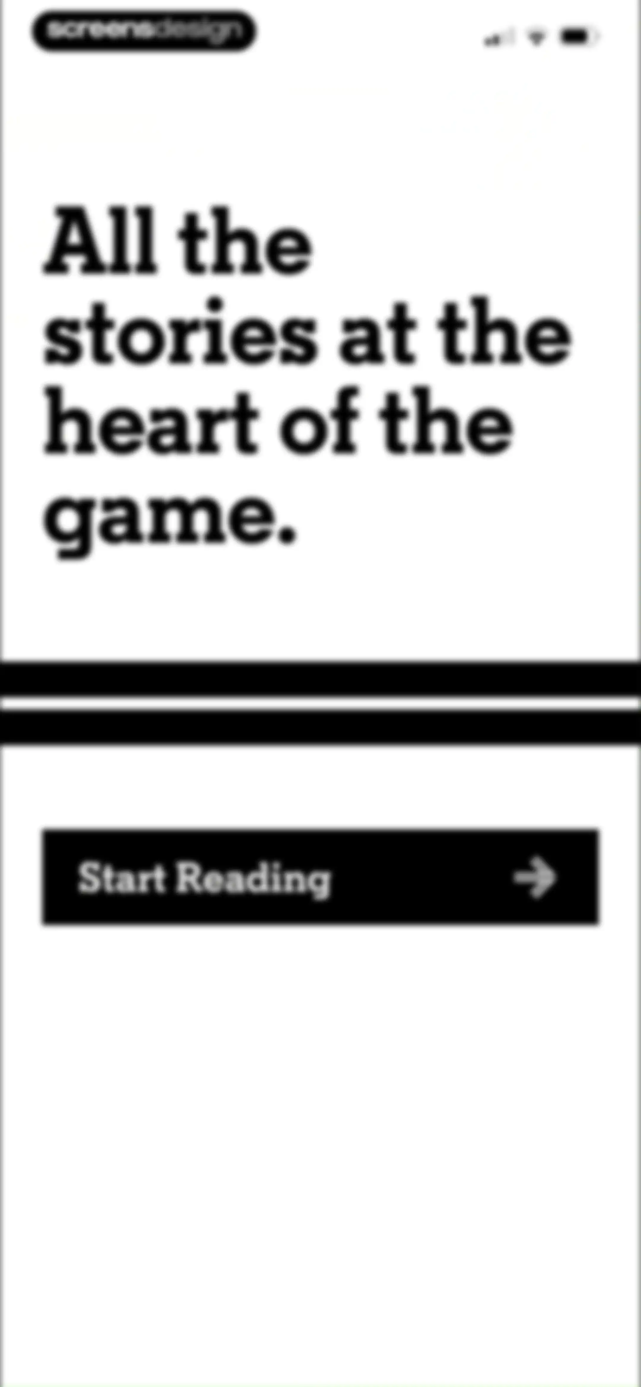 The Athletic: All Sports News screen 2