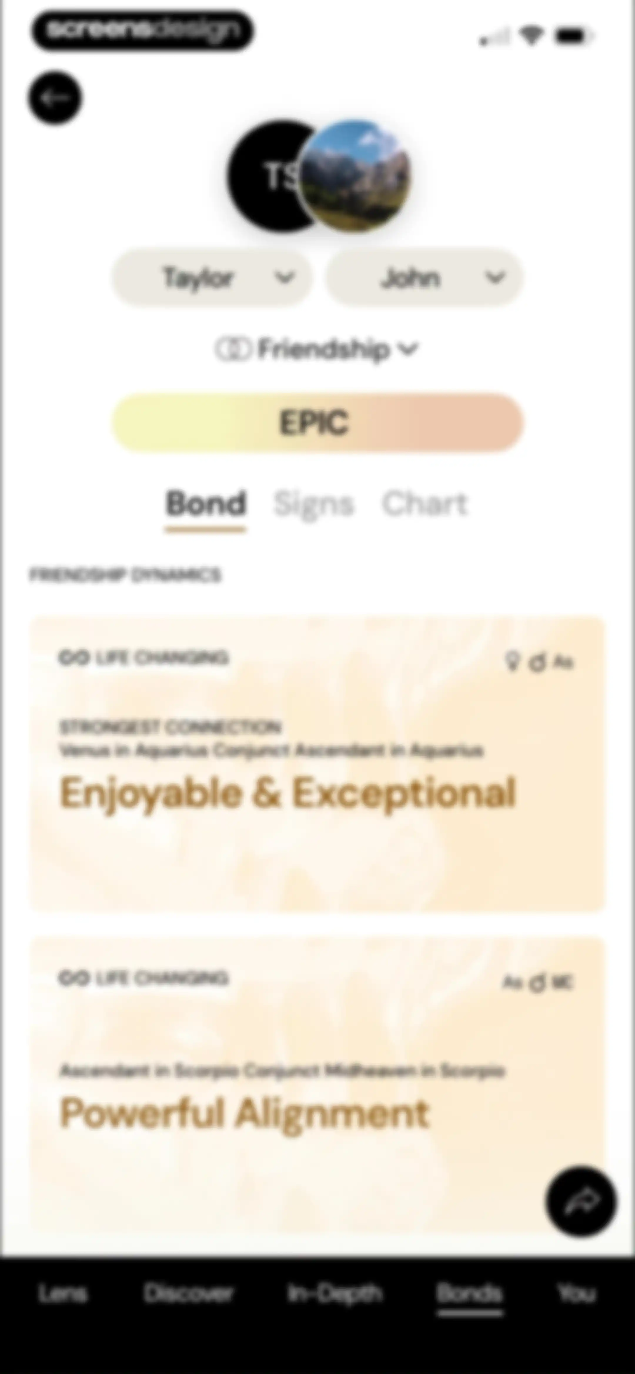 The Pattern: Astrology screen 64