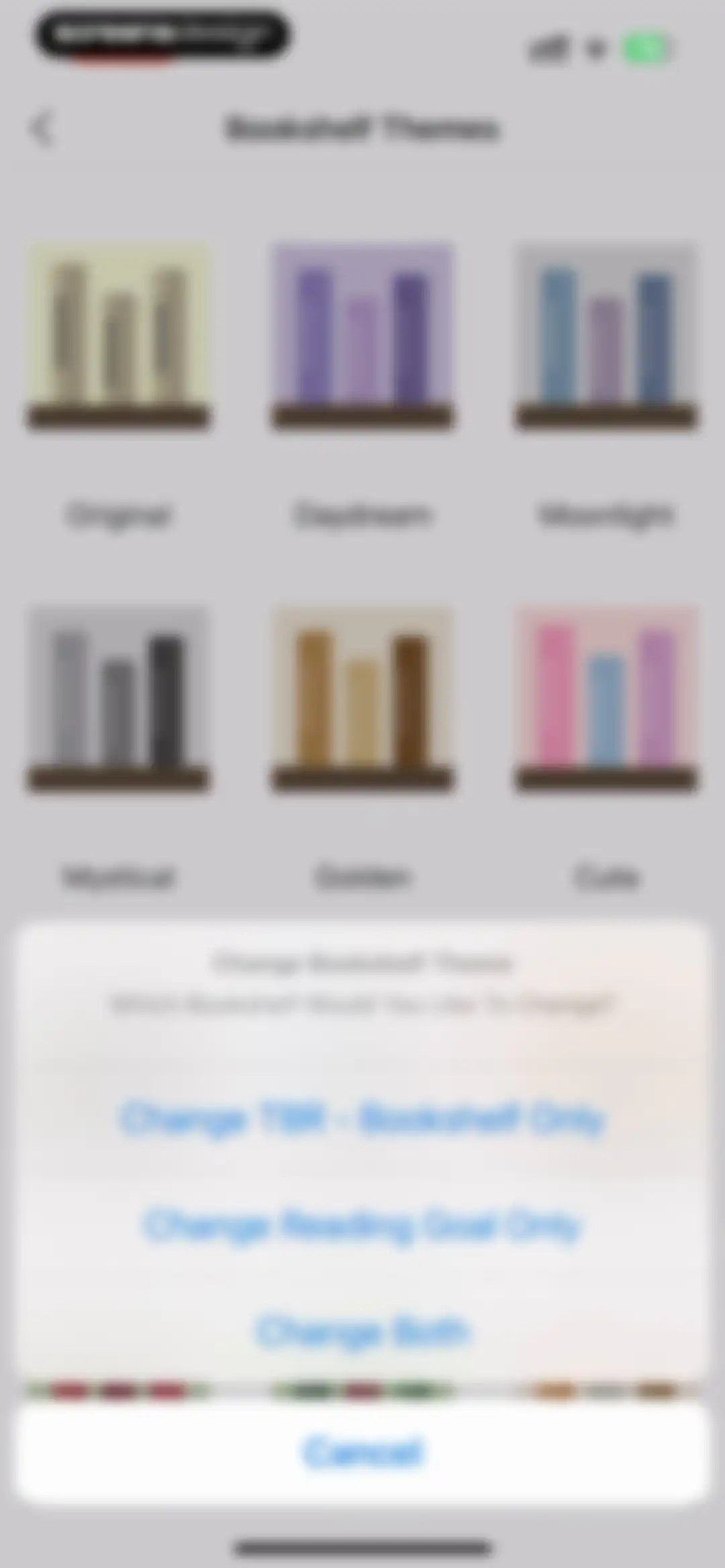 TBR - Bookshelf screen 66