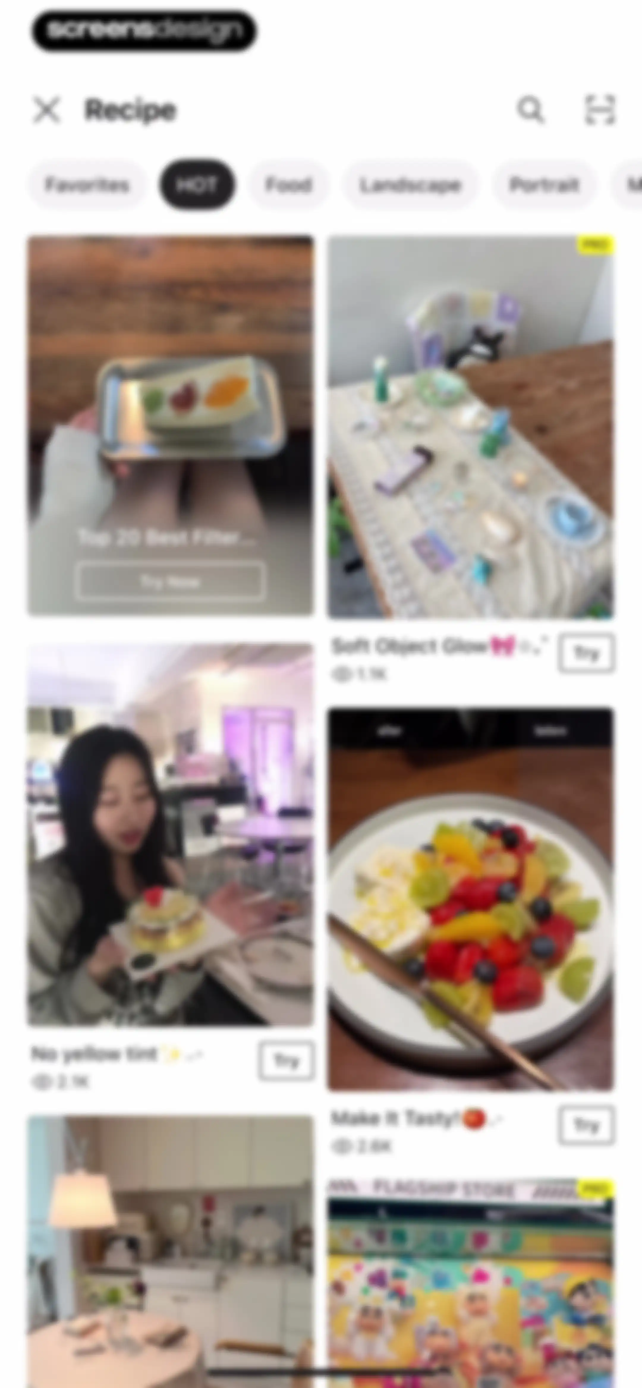 Foodie - Filter & Film Camera screen 40