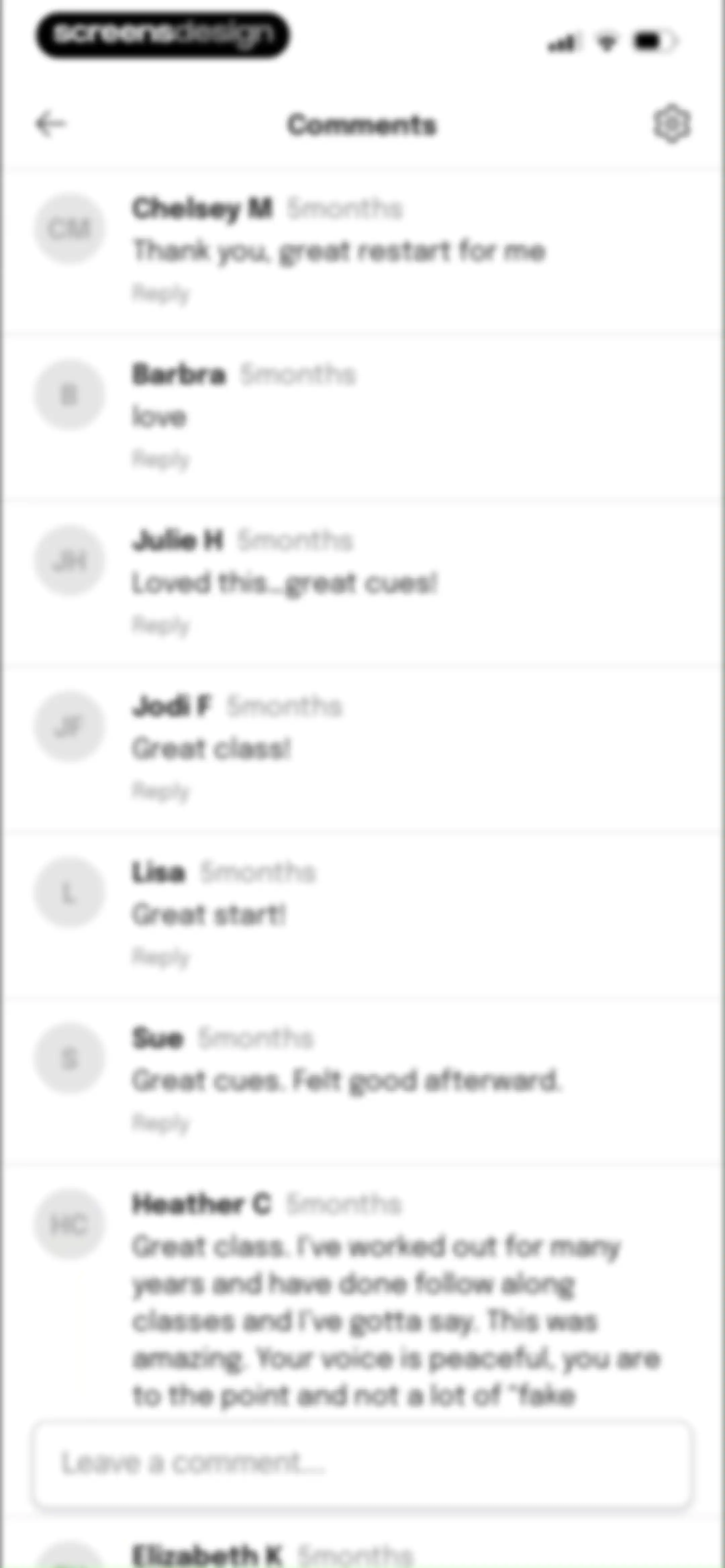 Evlo Fitness screen 15