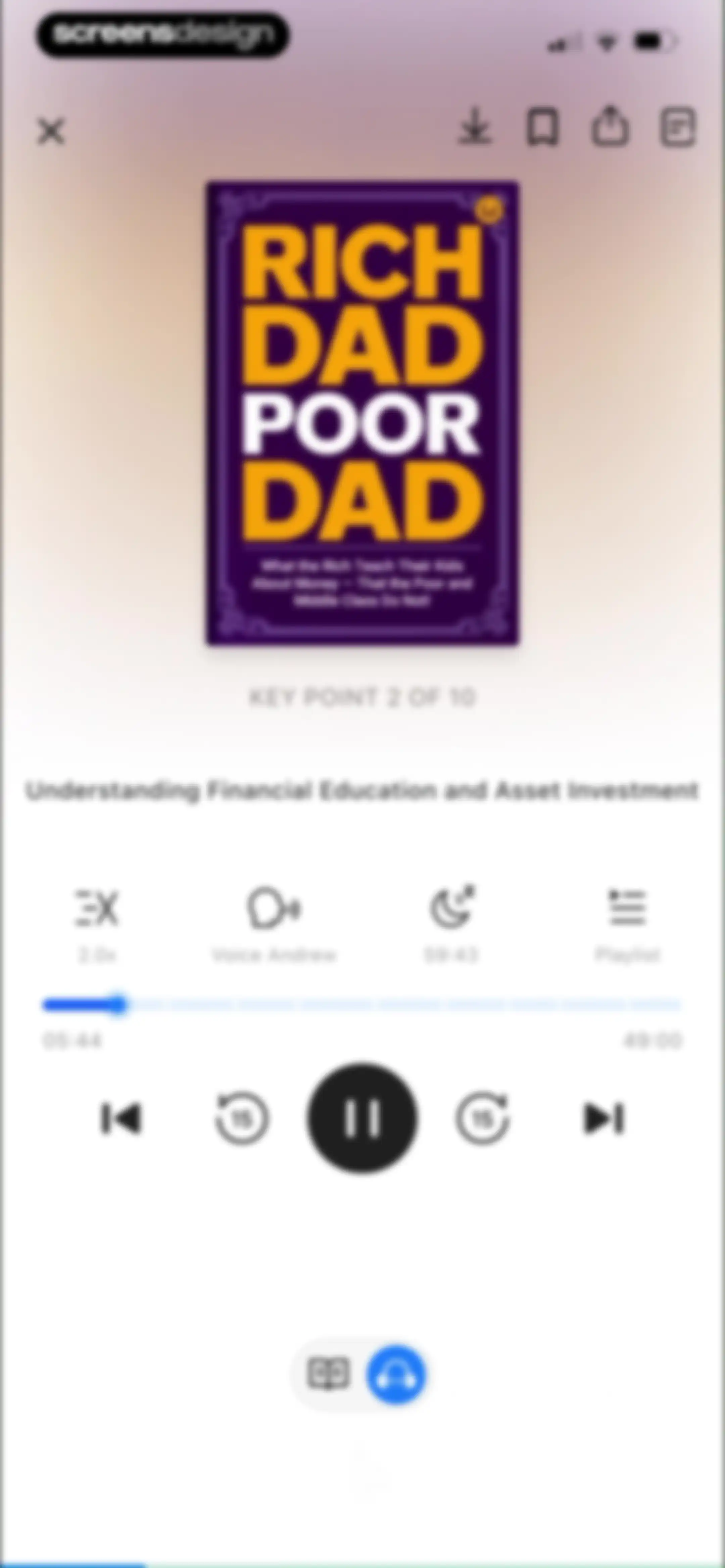 LeapAhead-Daily Book Cast screen 48