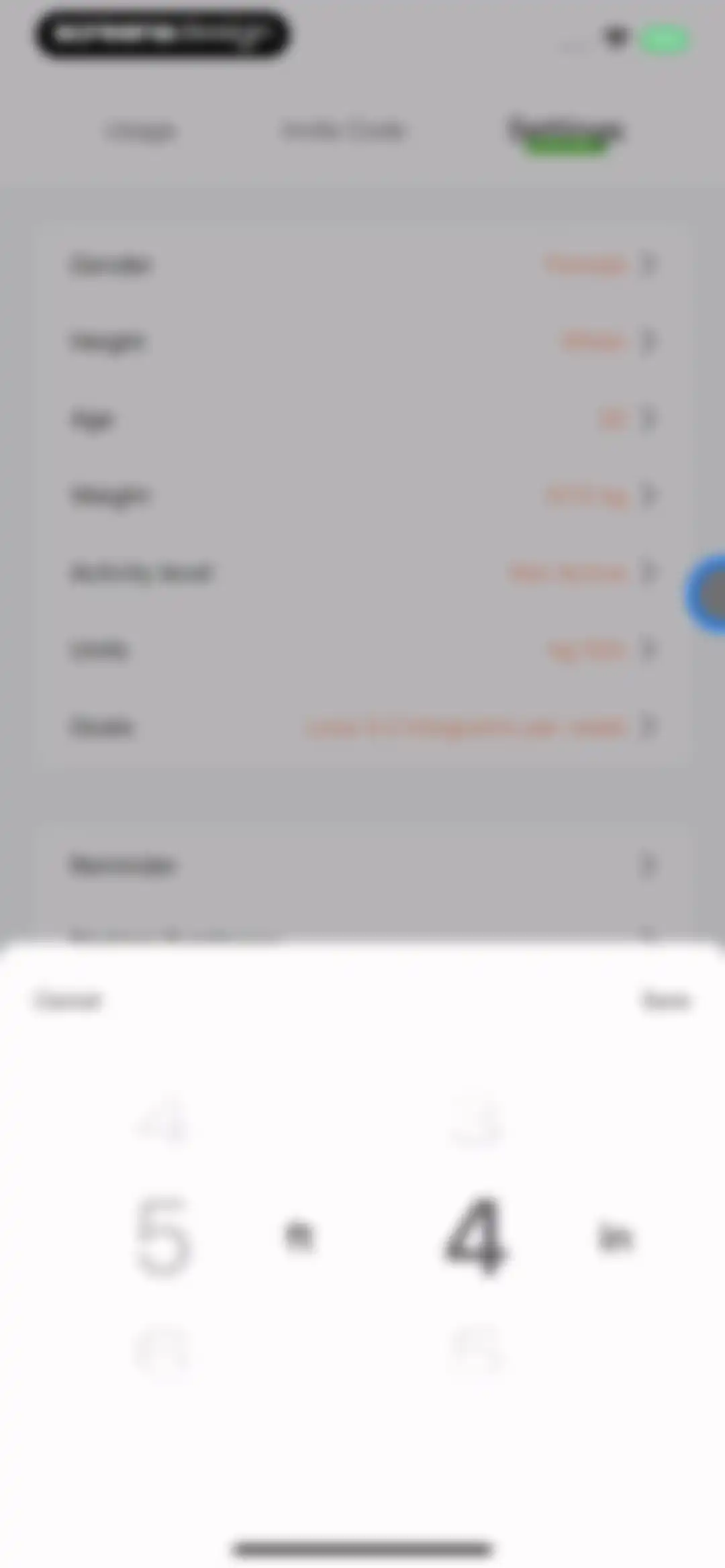 Cal Scanner AI Calorie Tracker screen 68