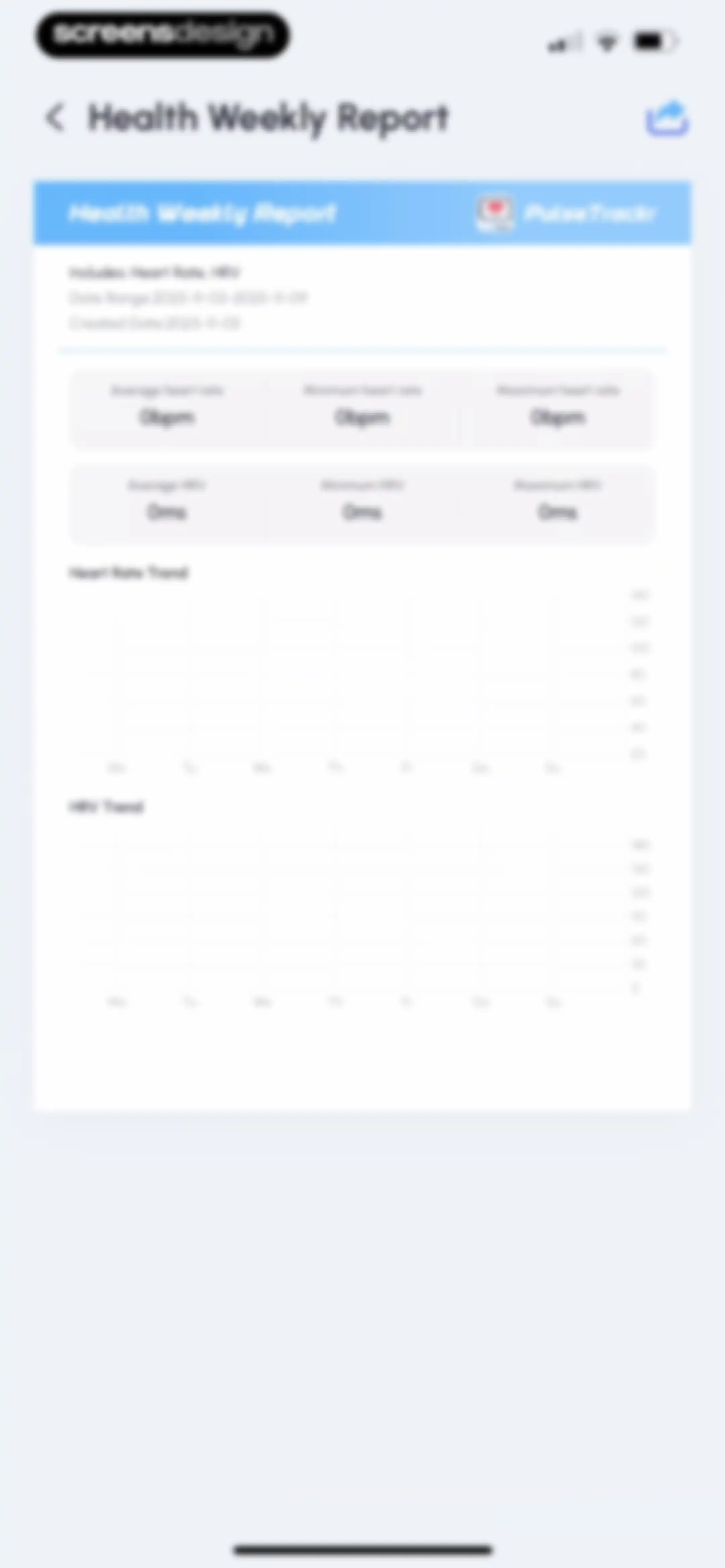 PulseTrackr：Heart Rate & HRV screen 22