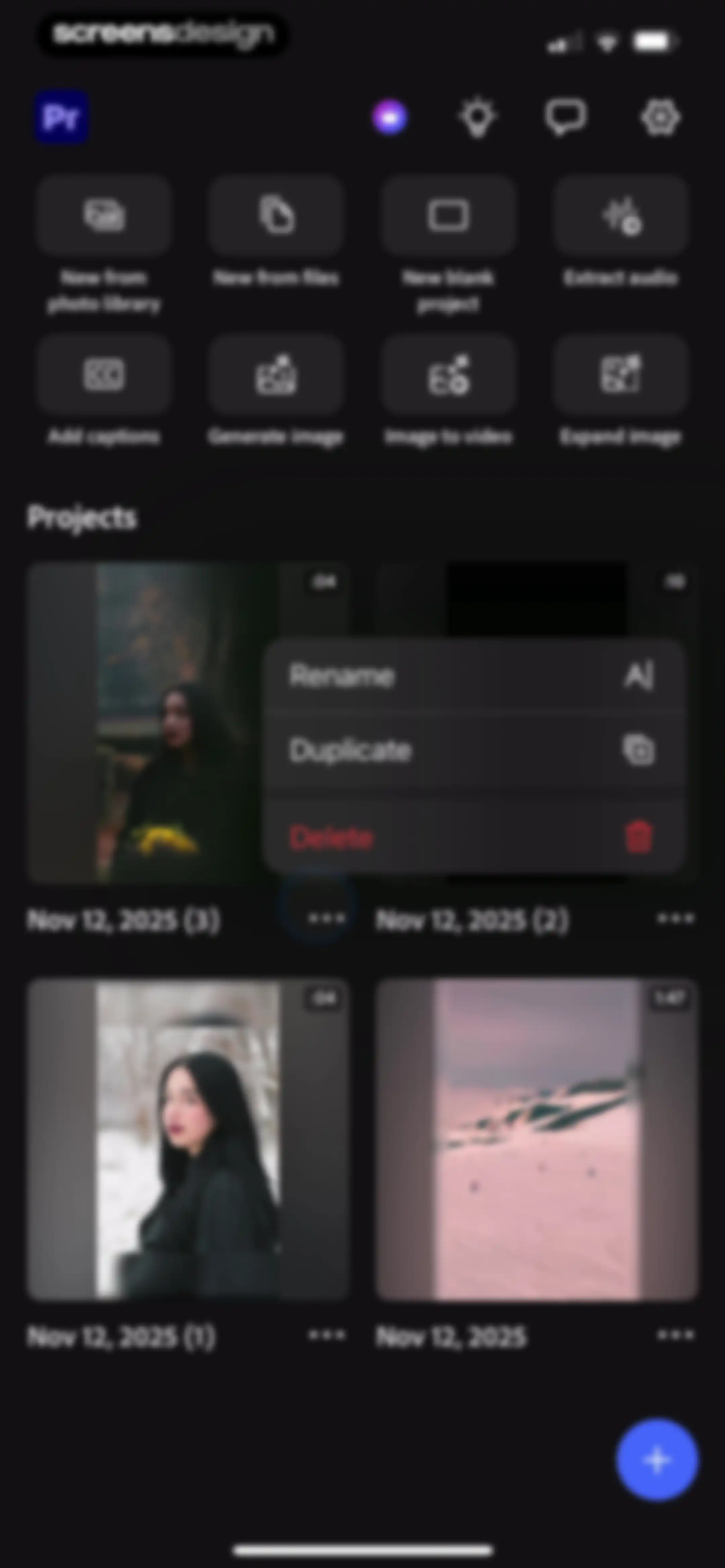 Adobe Premiere AI Video Editor screen 91