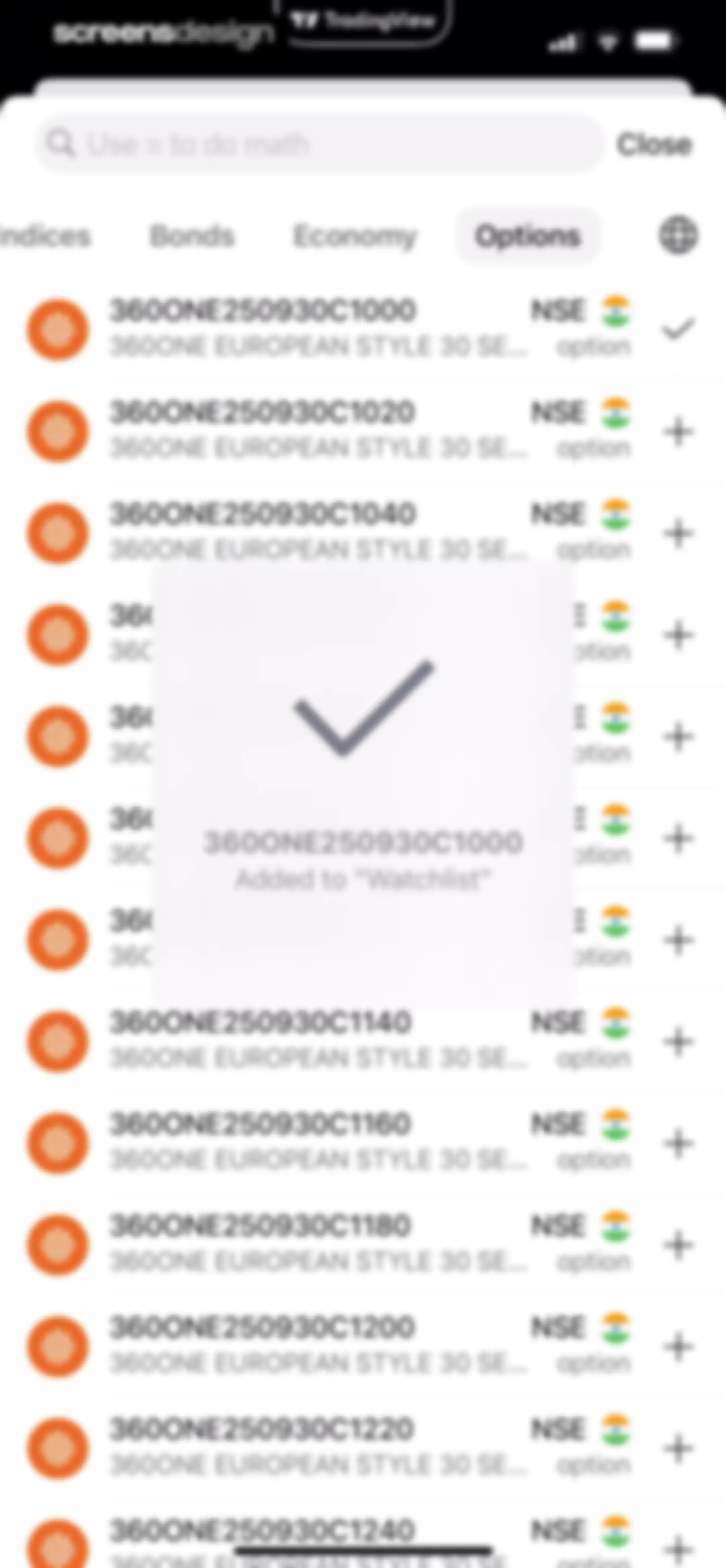 TradingView: Track All Markets screen 167
