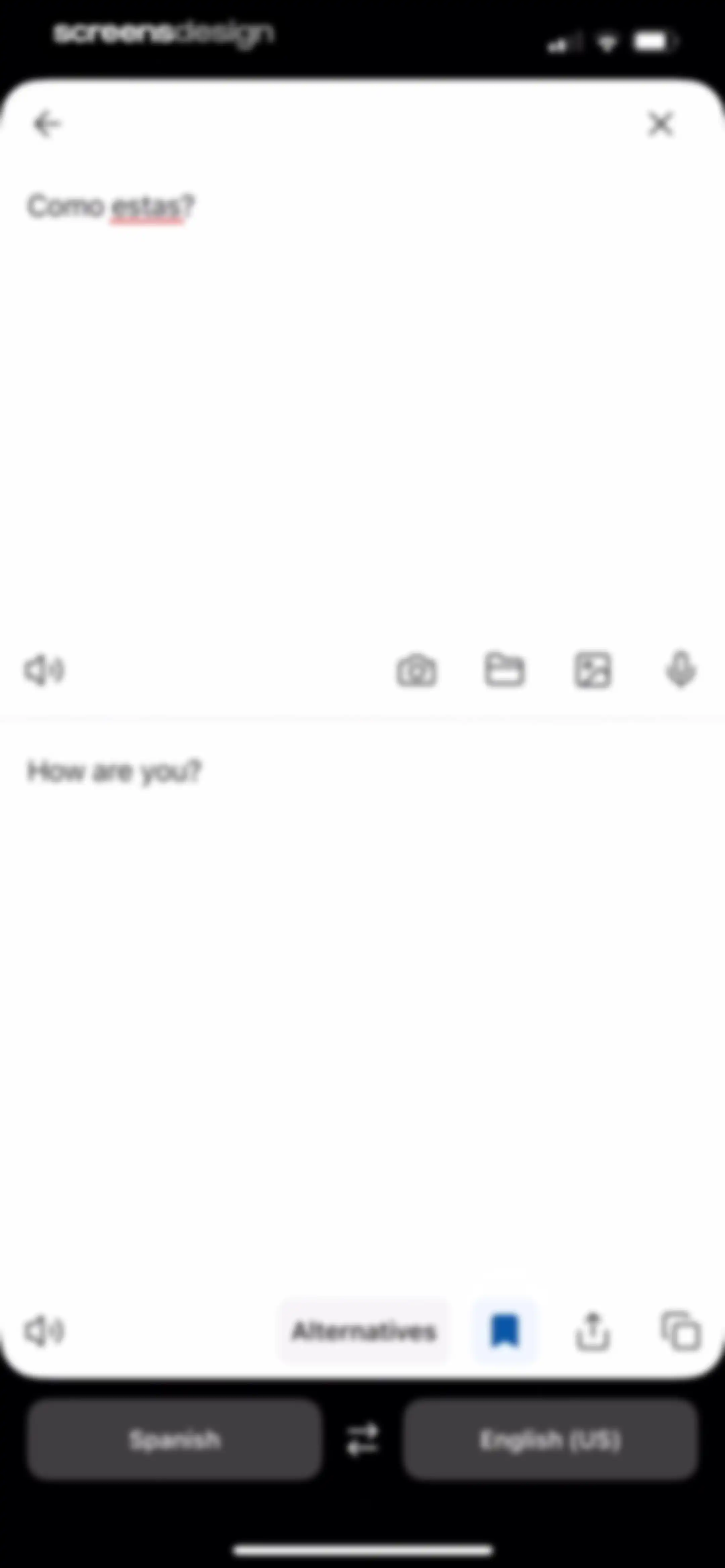 DeepL Translate screen 14