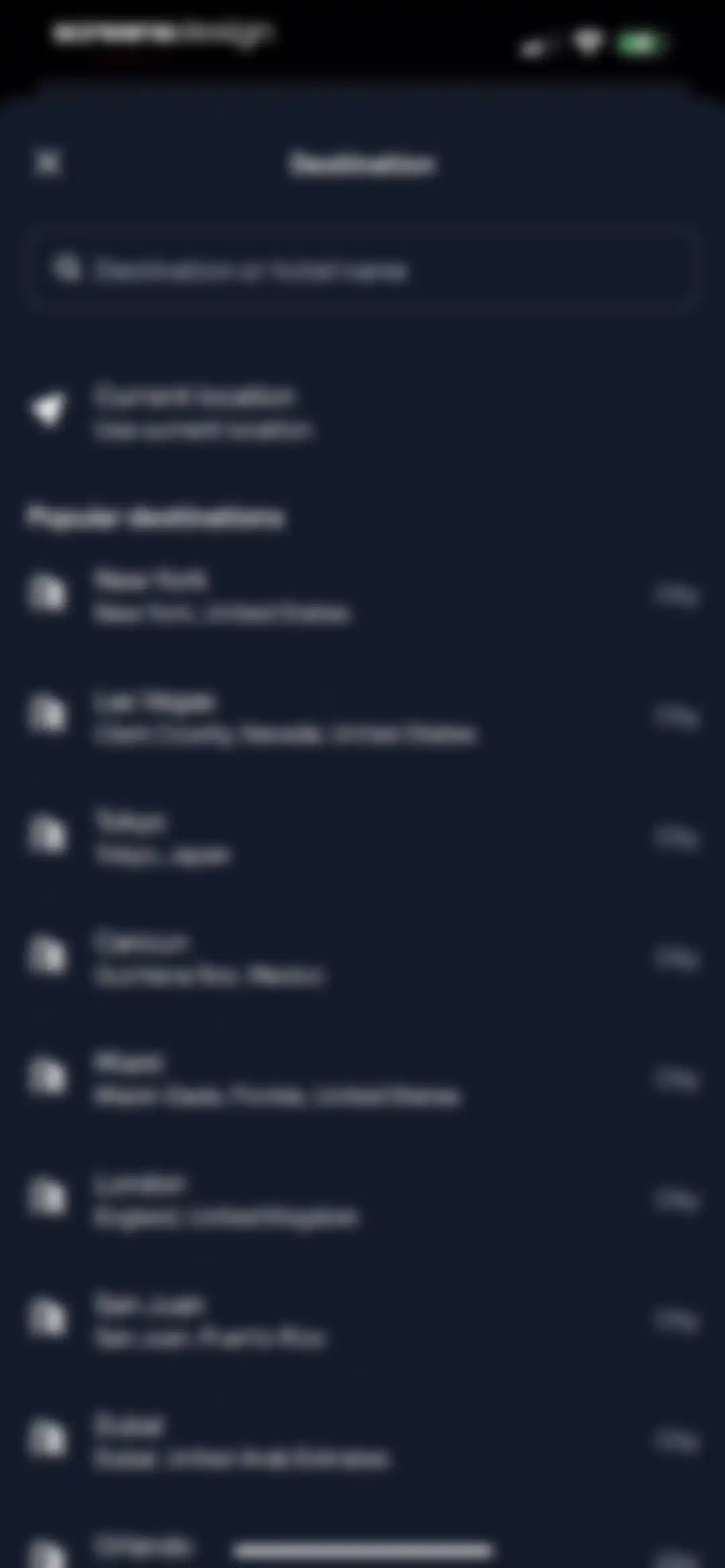 Skyscanner Flights & Travel screen 55