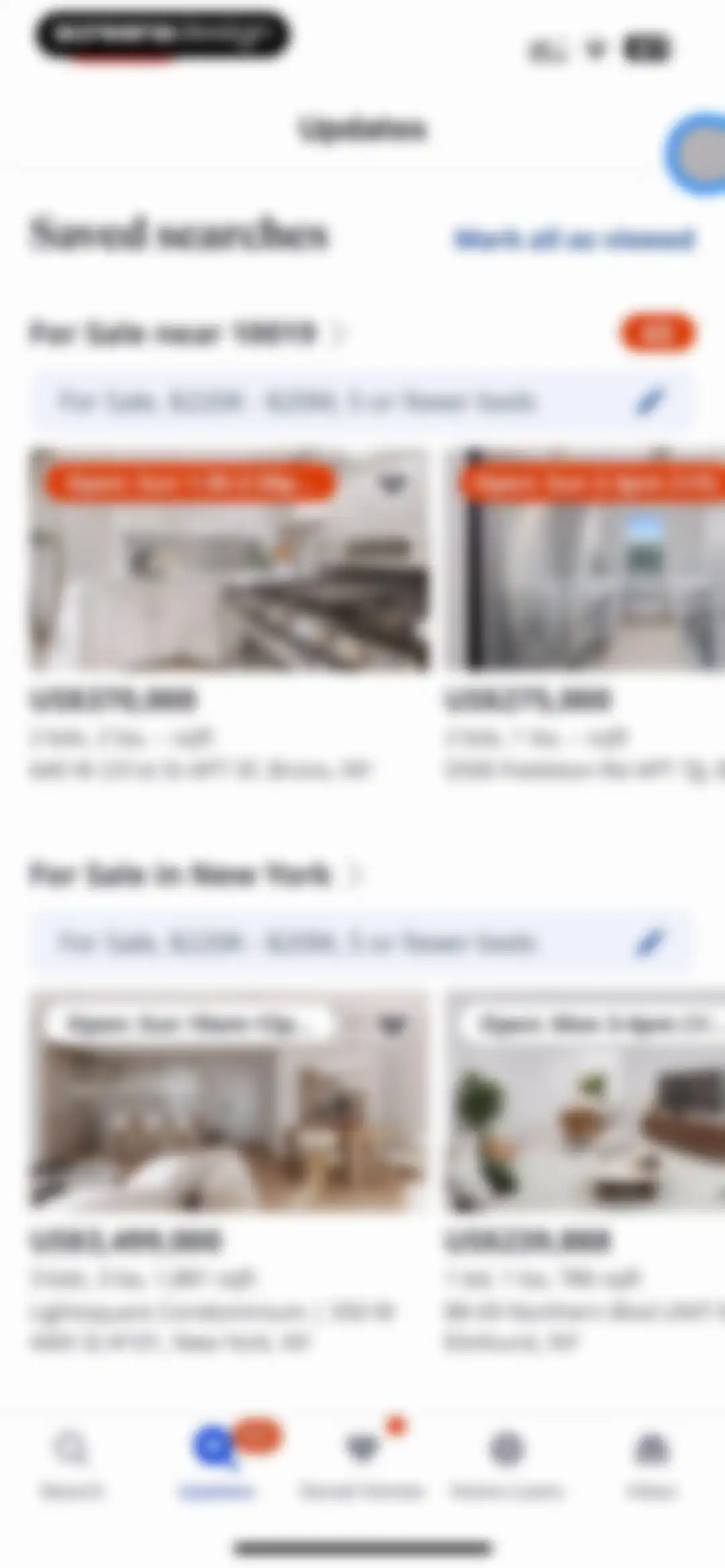 Zillow Real Estate & Rentals screen 98