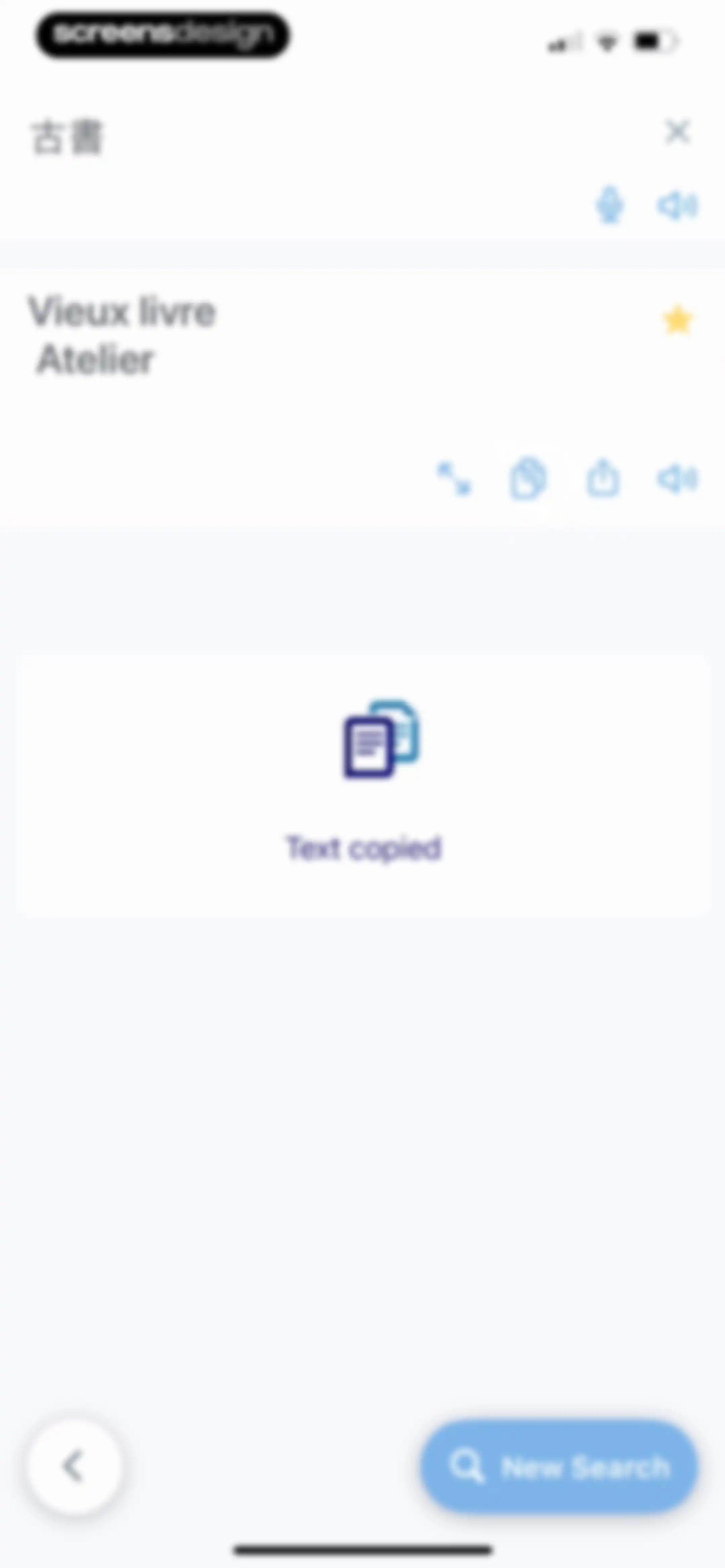 Reverso translate and learn screen 100