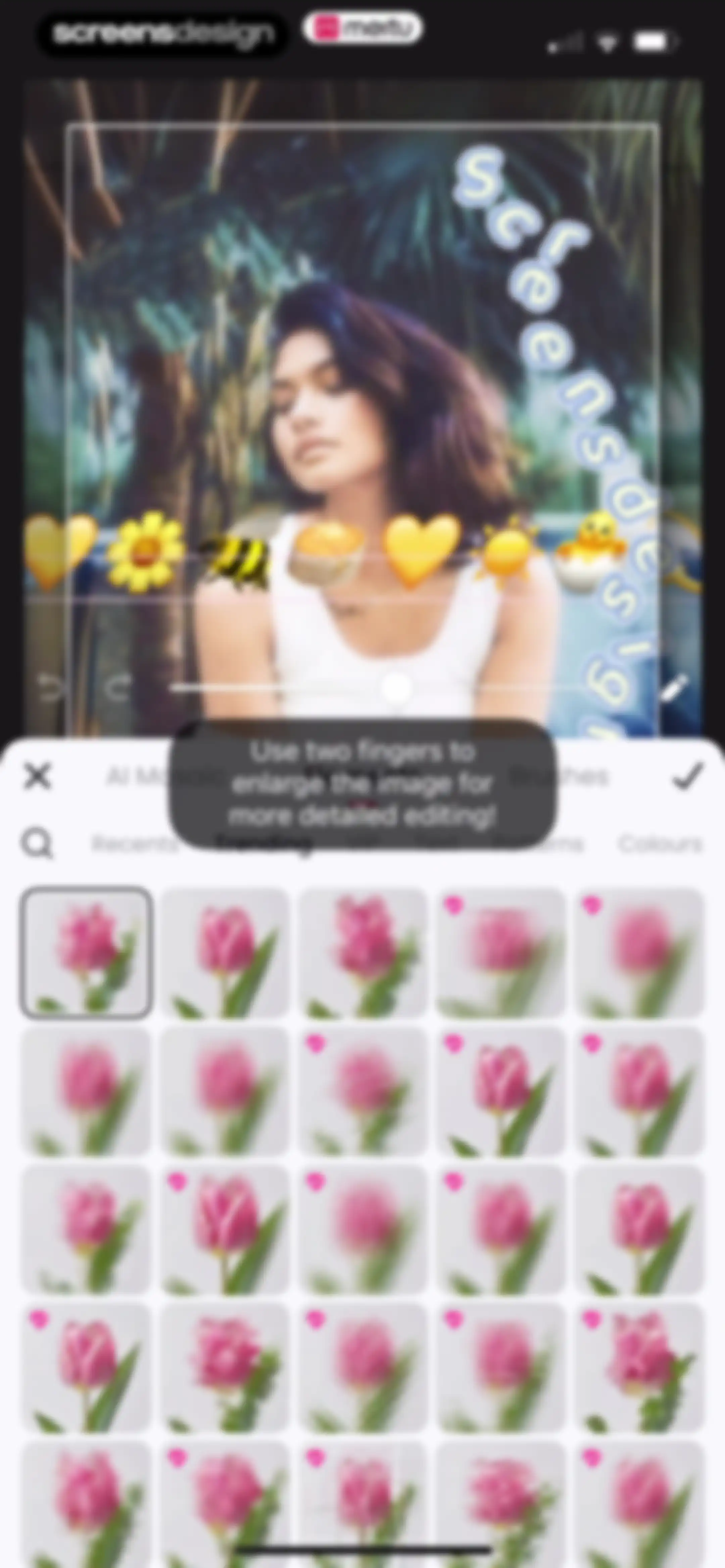 Meitu AI Photo & Video Editor screen 97
