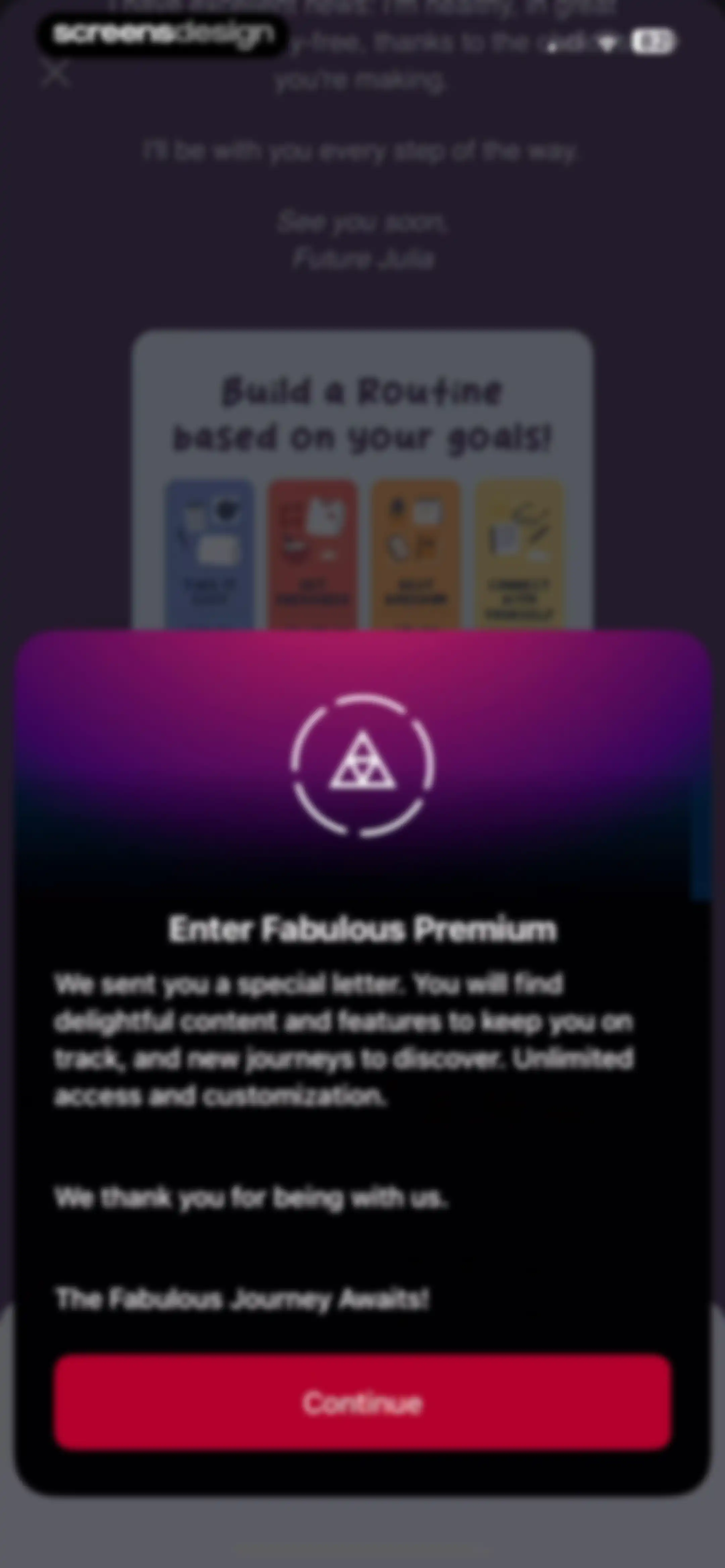 Fabulous: Daily Habit Tracker screen 47