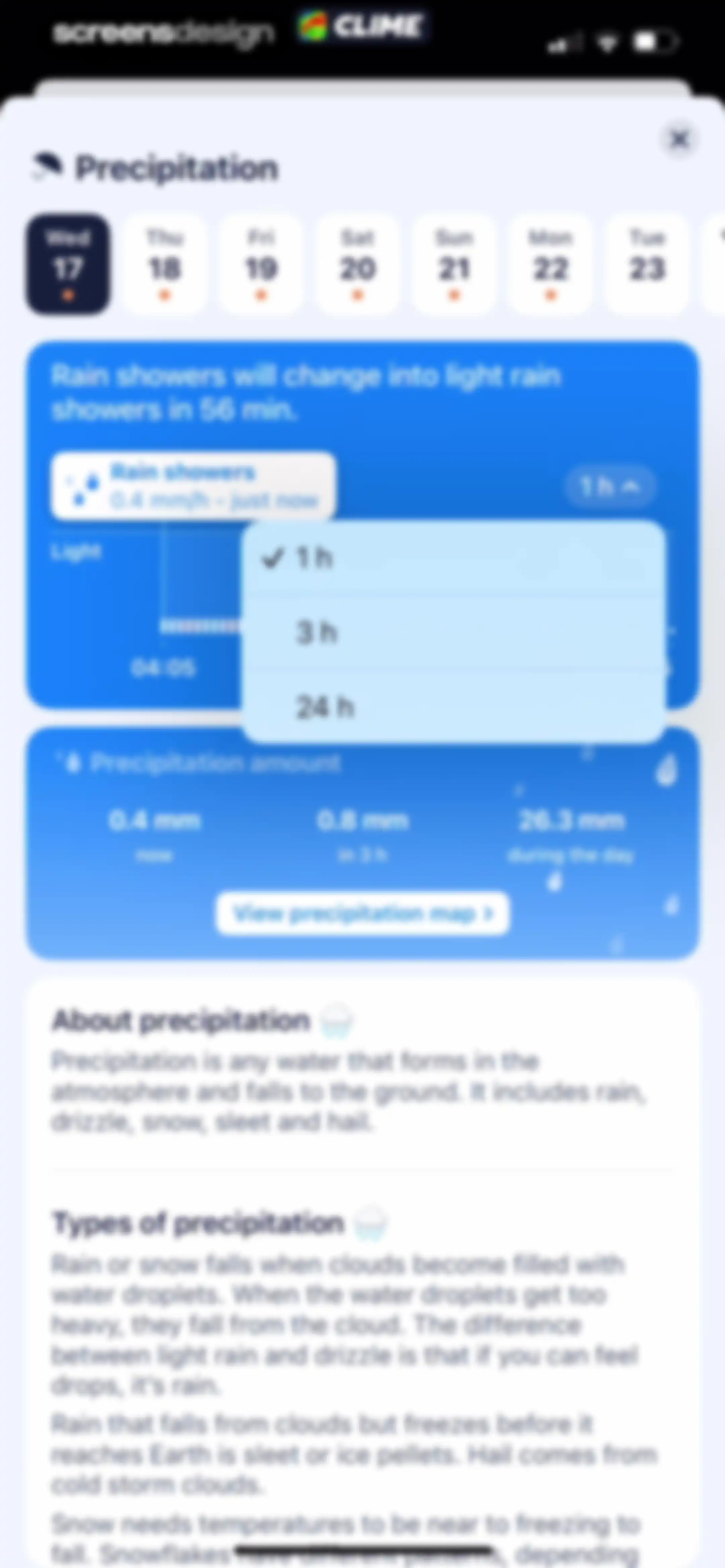 Clime: NOAA Weather Radar Live screen 72