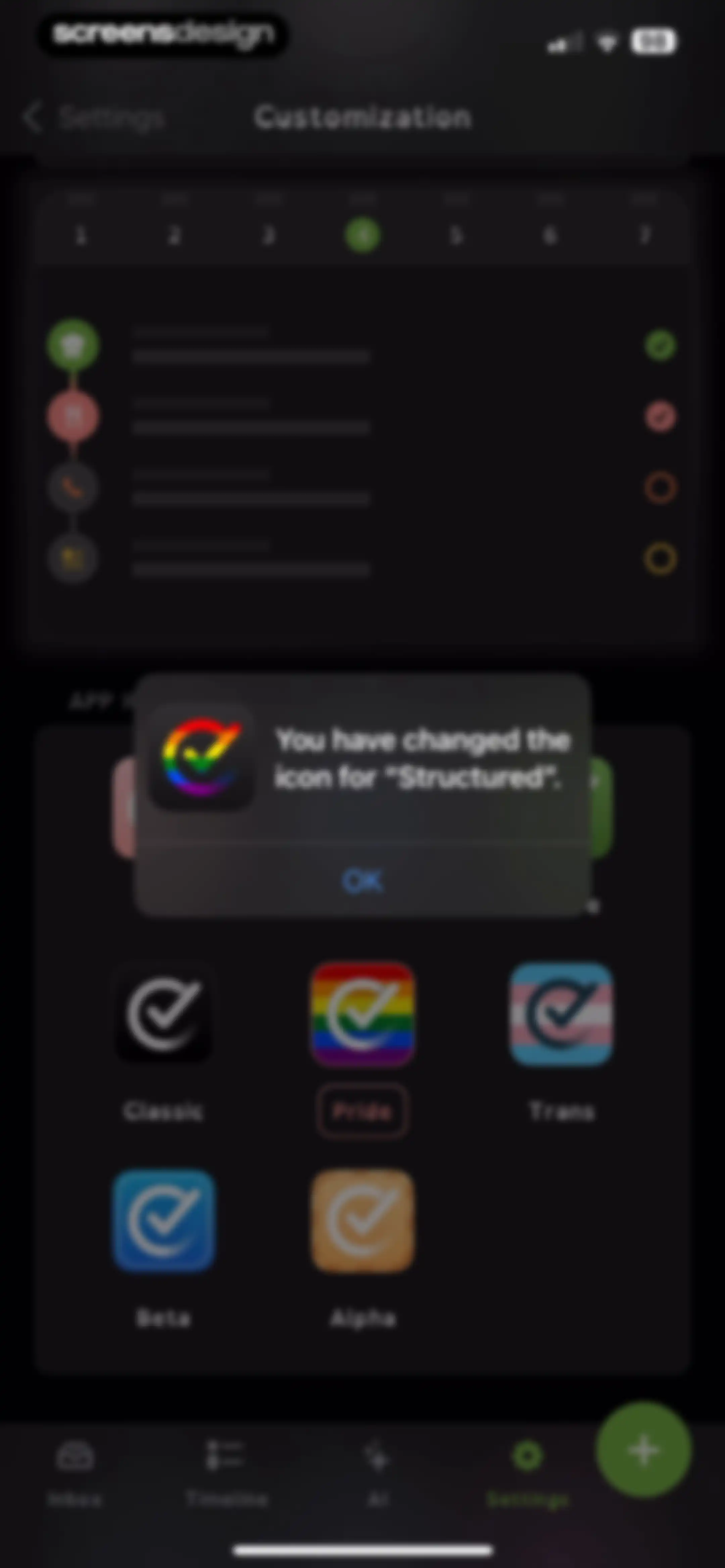 Structured: Daily Planner Todo screen 83