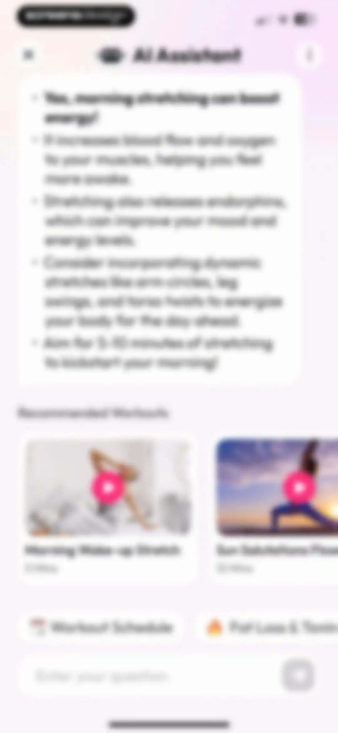 Workout for Women: Fit at Home screen 166