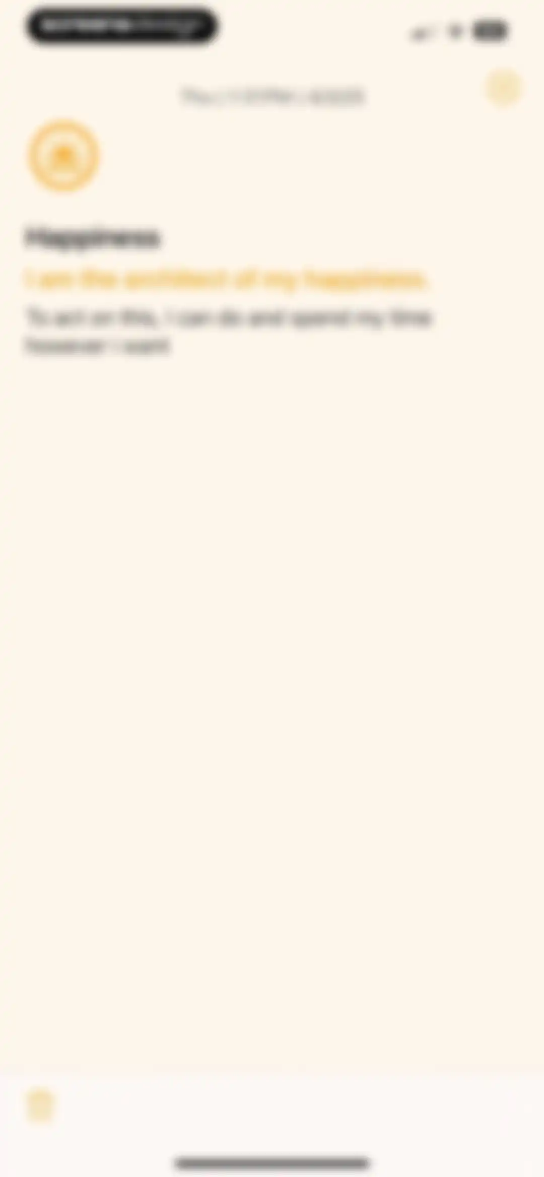 Clarity: CBT Self Help Journal screen 129