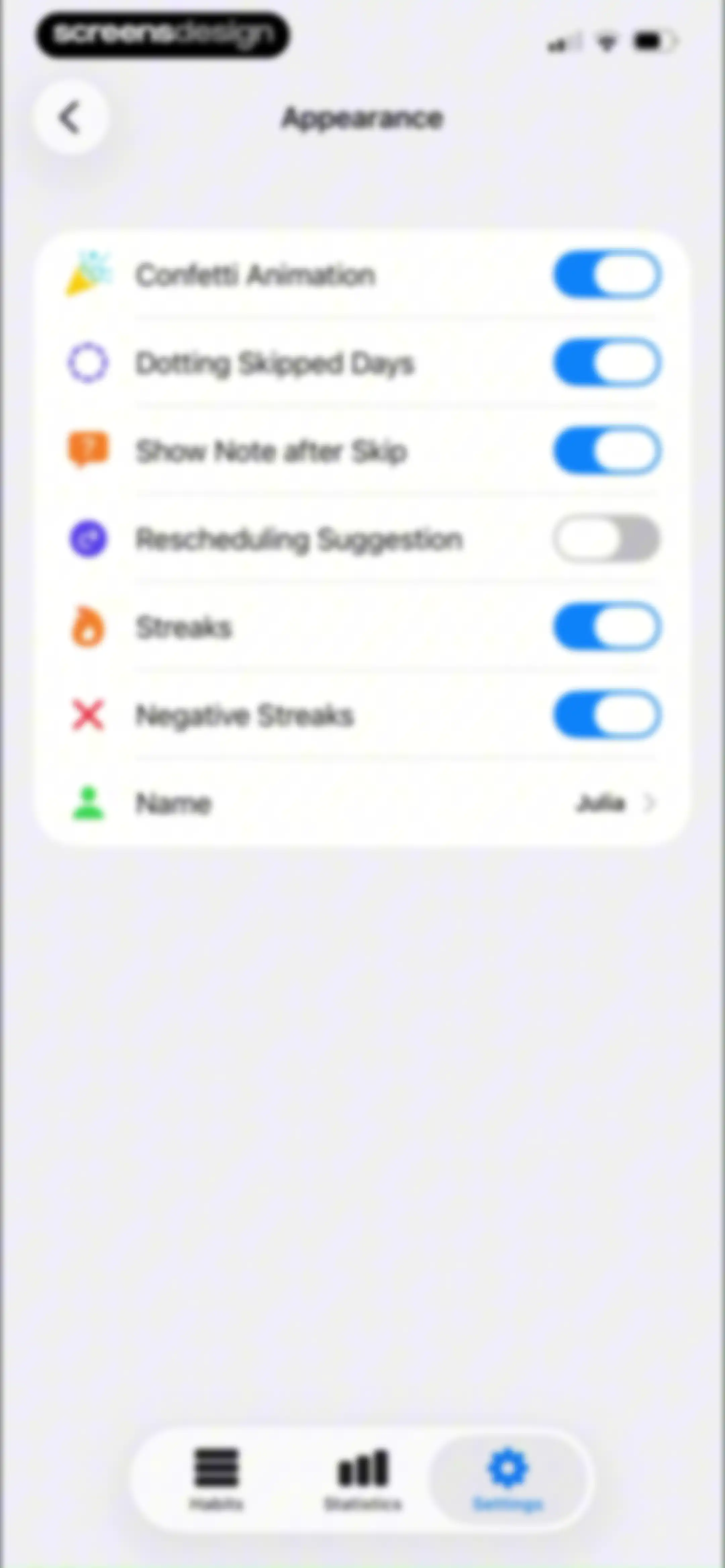 Grit: Daily Habit Tracker screen 114