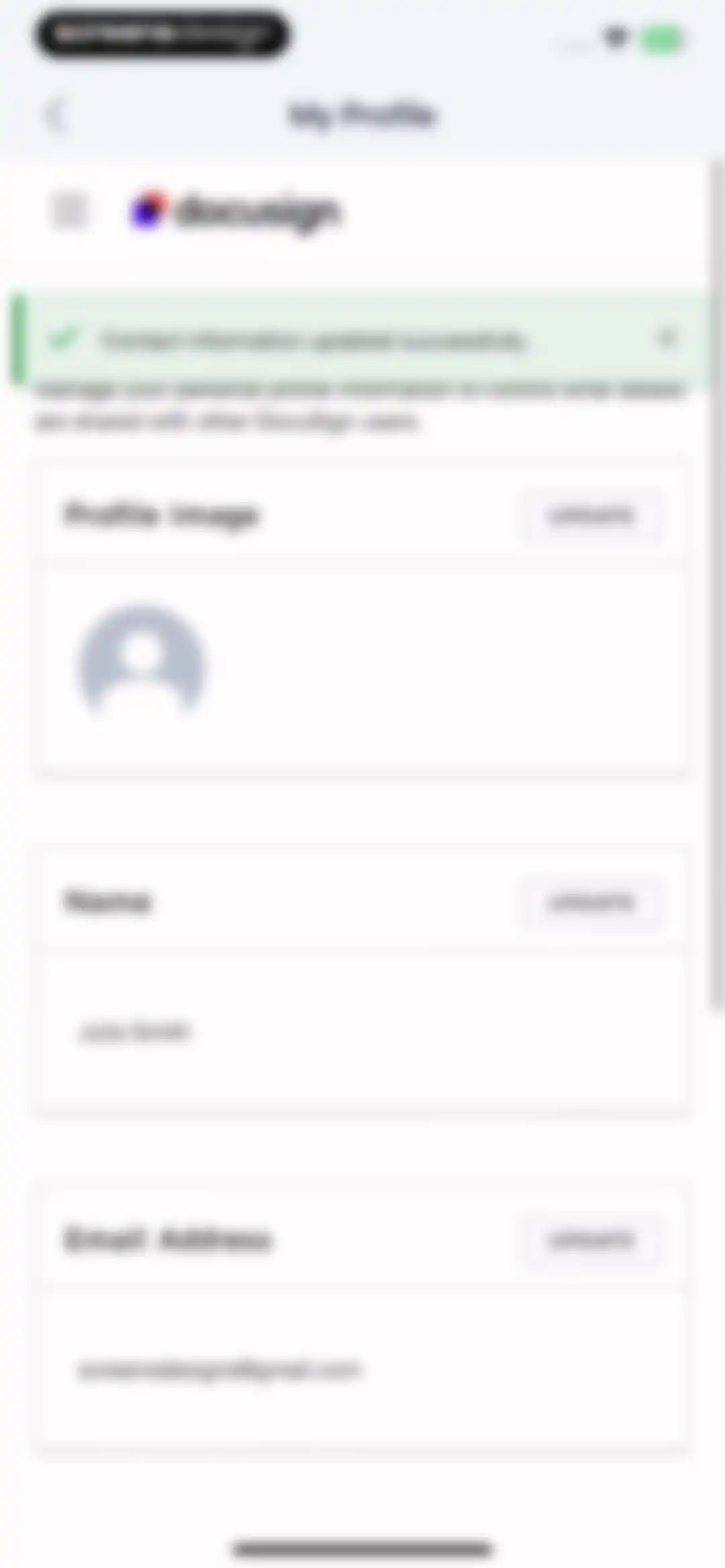 Docusign - Upload & Sign Docs screen 19