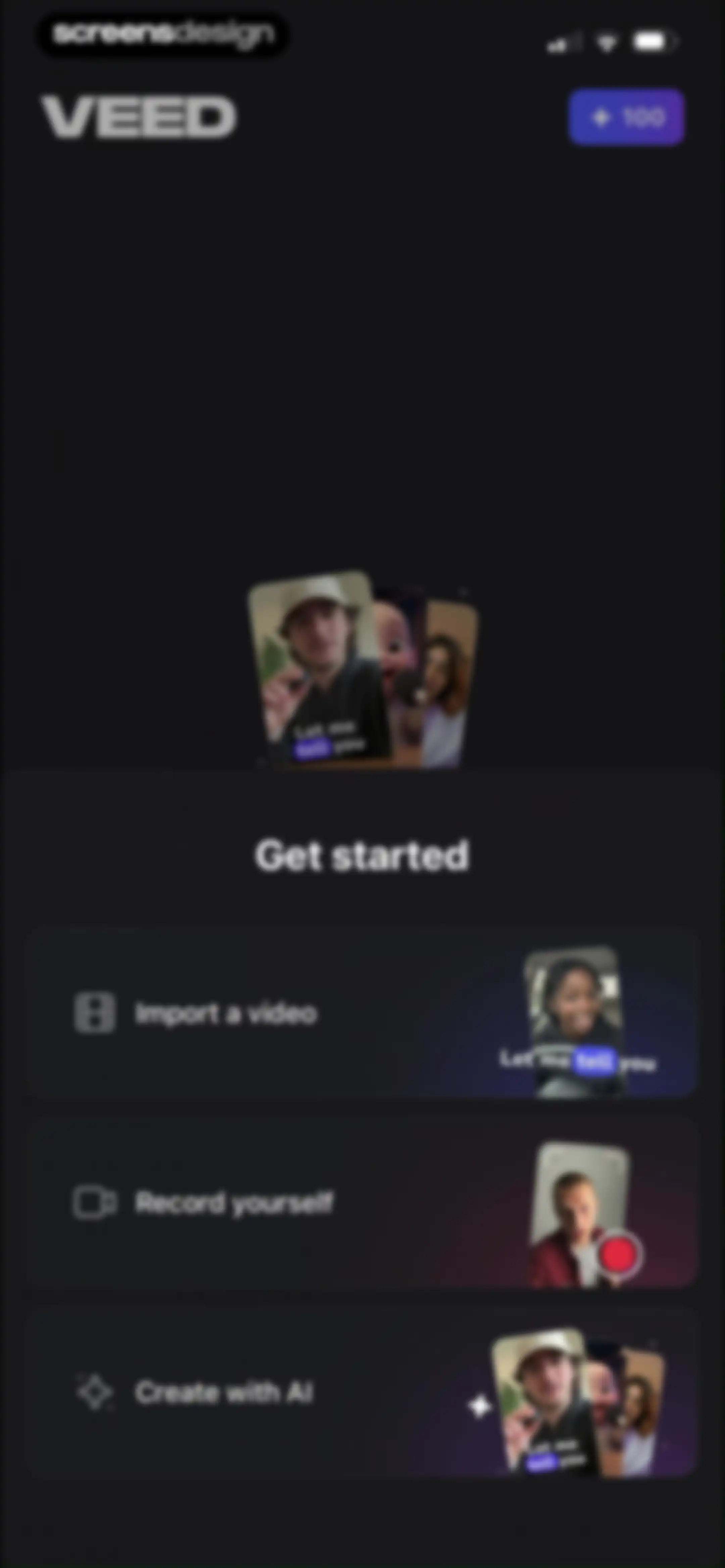 VEED Shorts: AI videos screen 10