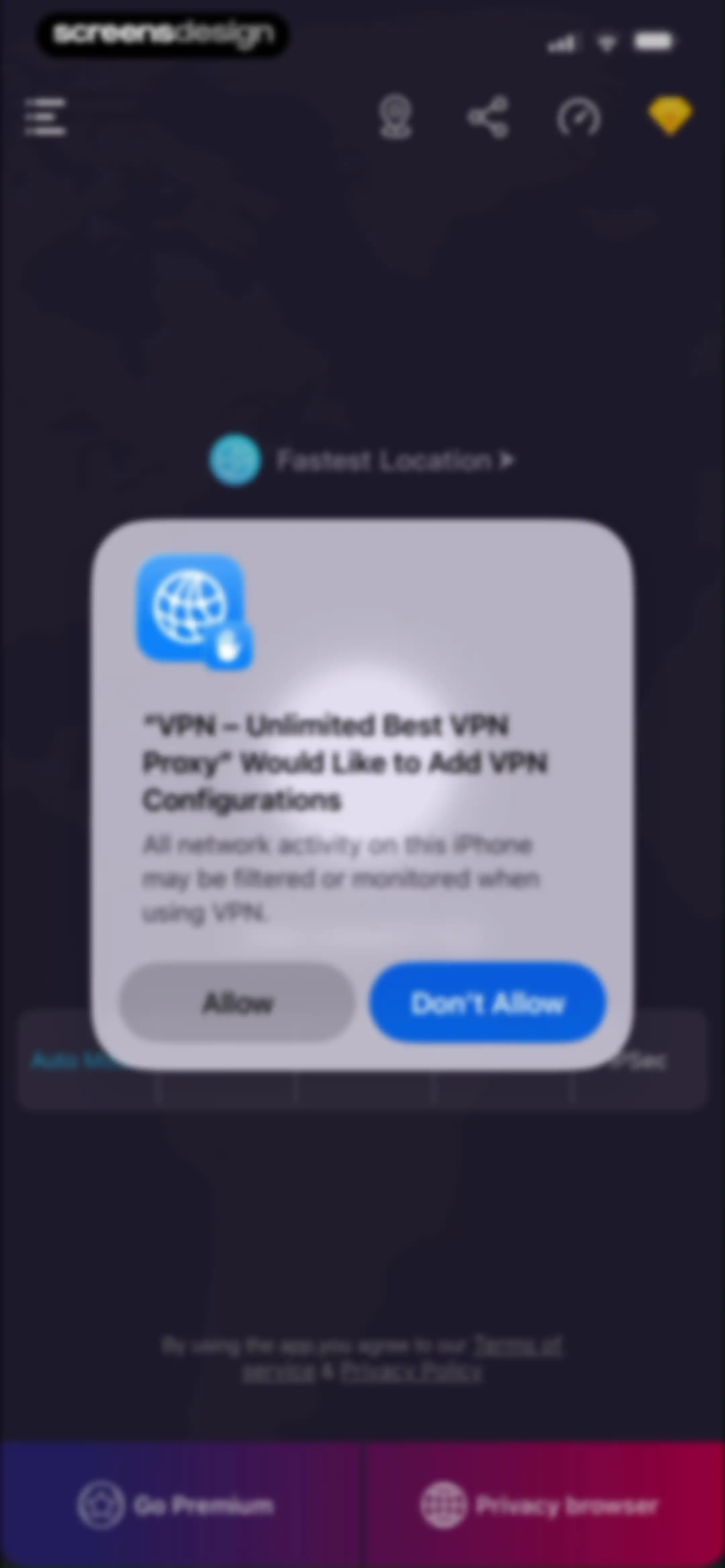 VPN - Fast VPN Proxy screen 12