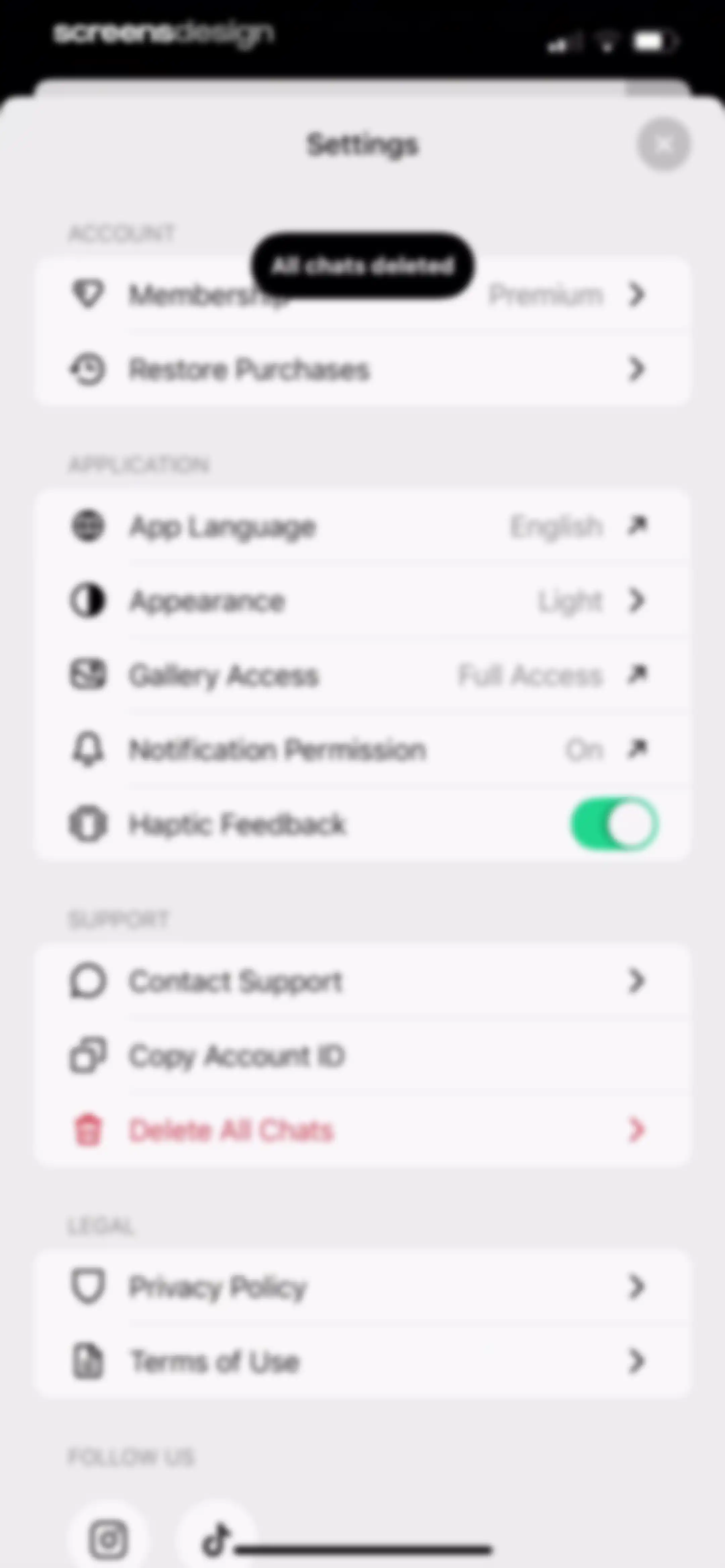 Chatbot AI Assistant ChatPrime screen 57