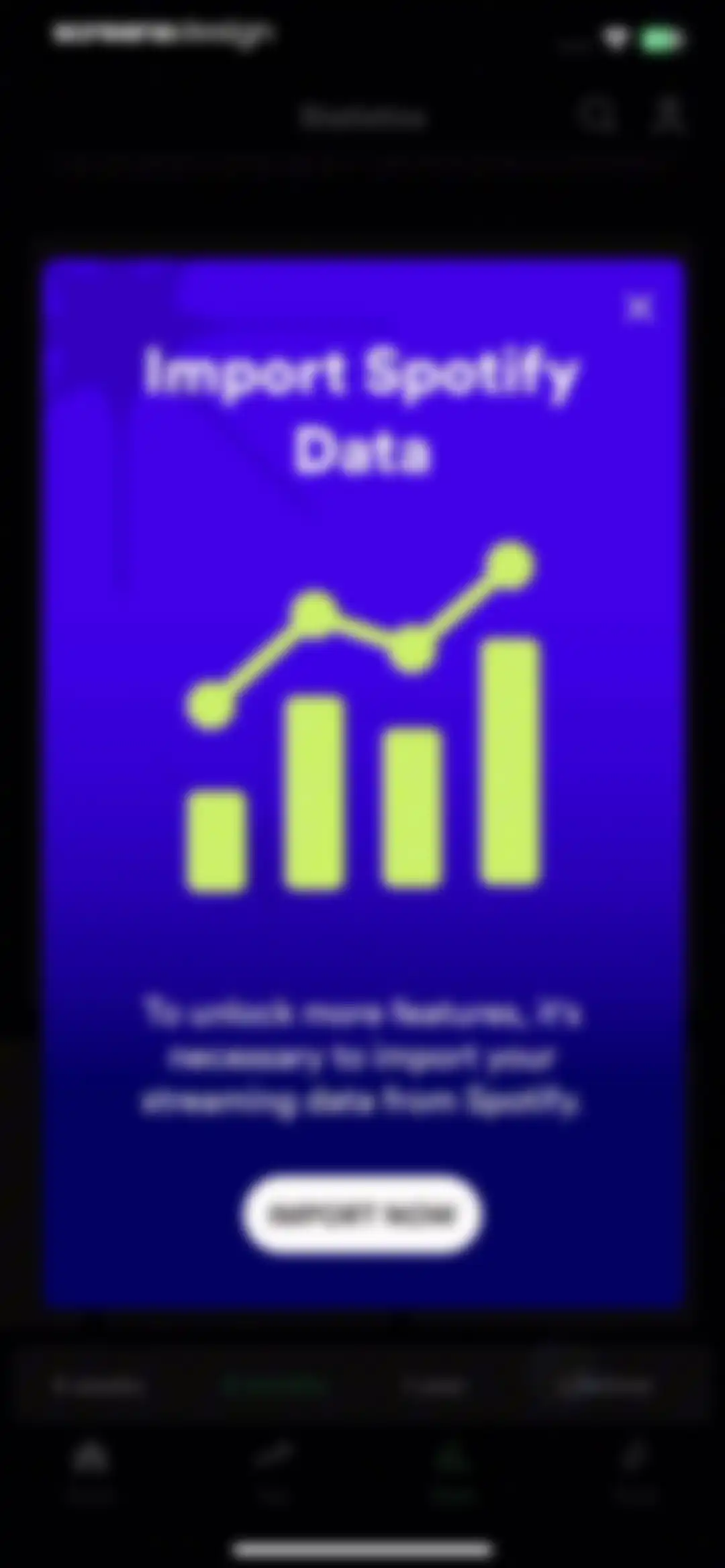must.fm for Spotify Stats screen 82