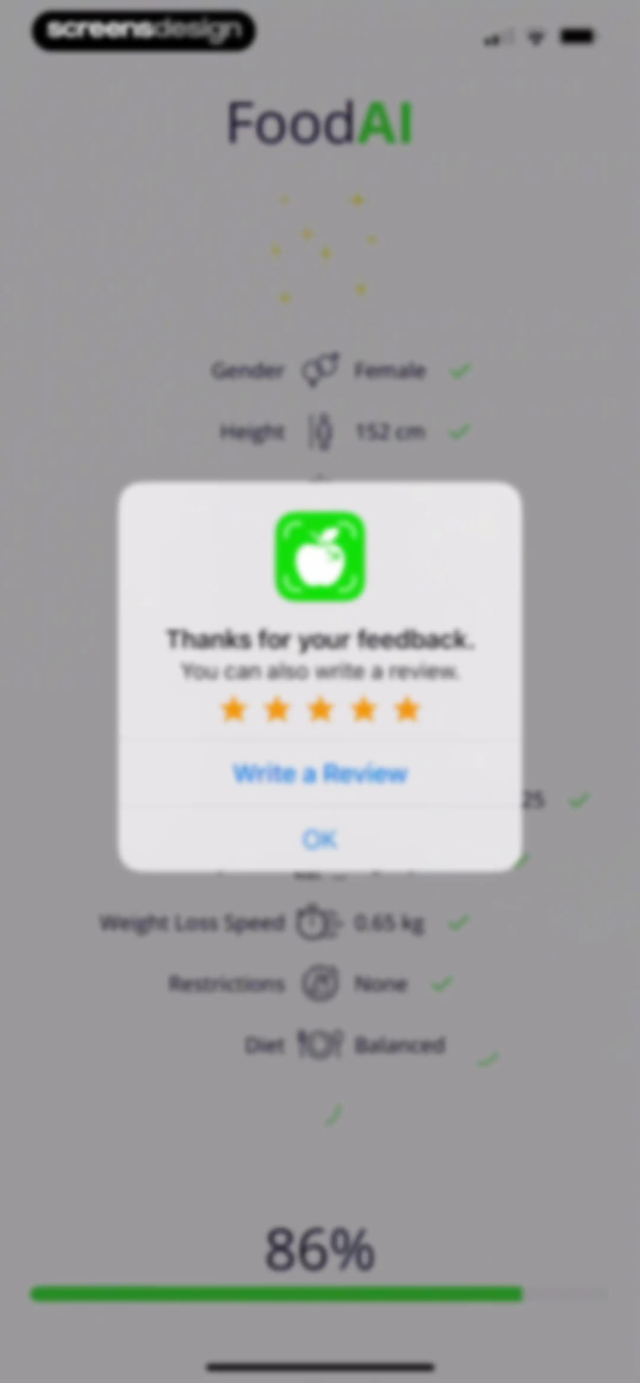 Calorie Tracker・Diet: Food AI screen 27