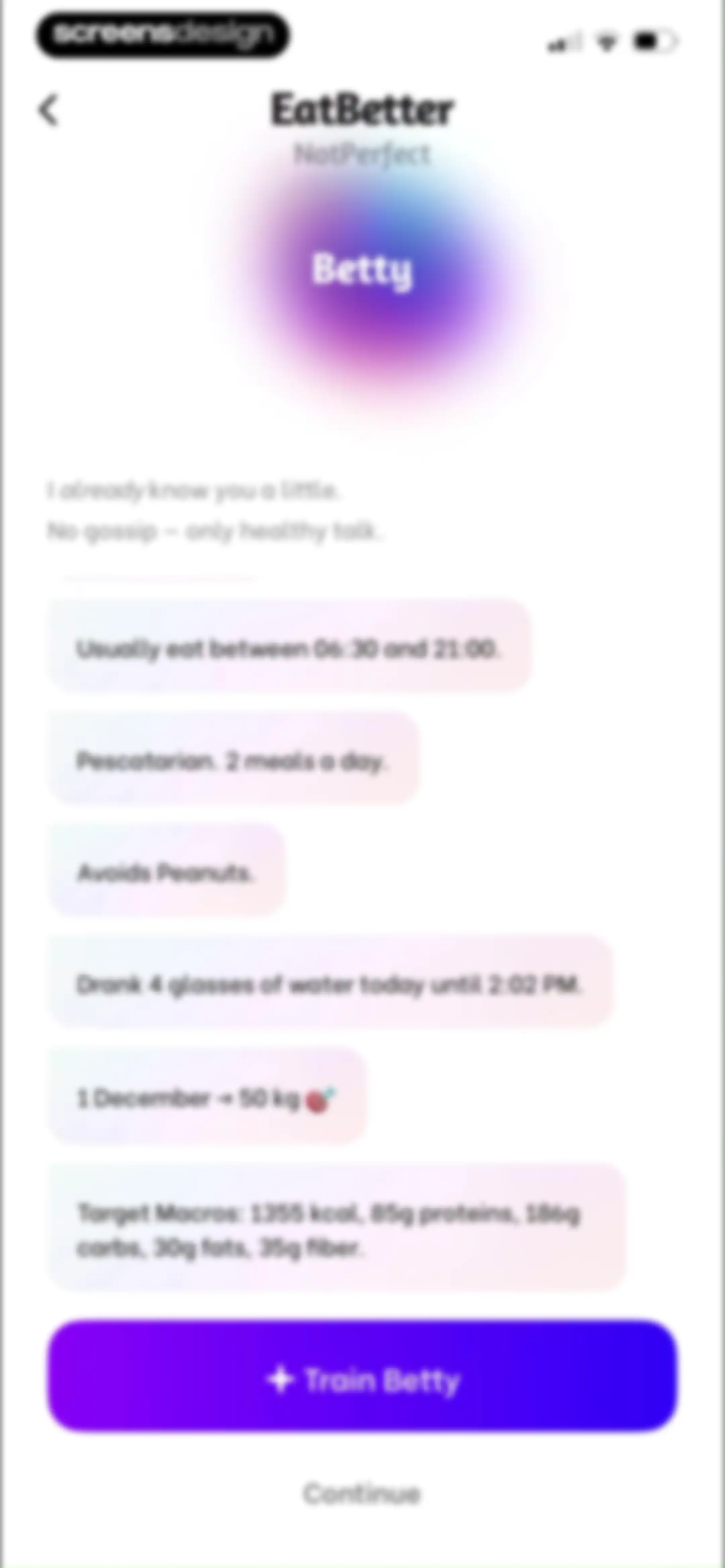 EatBetter: AI Food Journal screen 51
