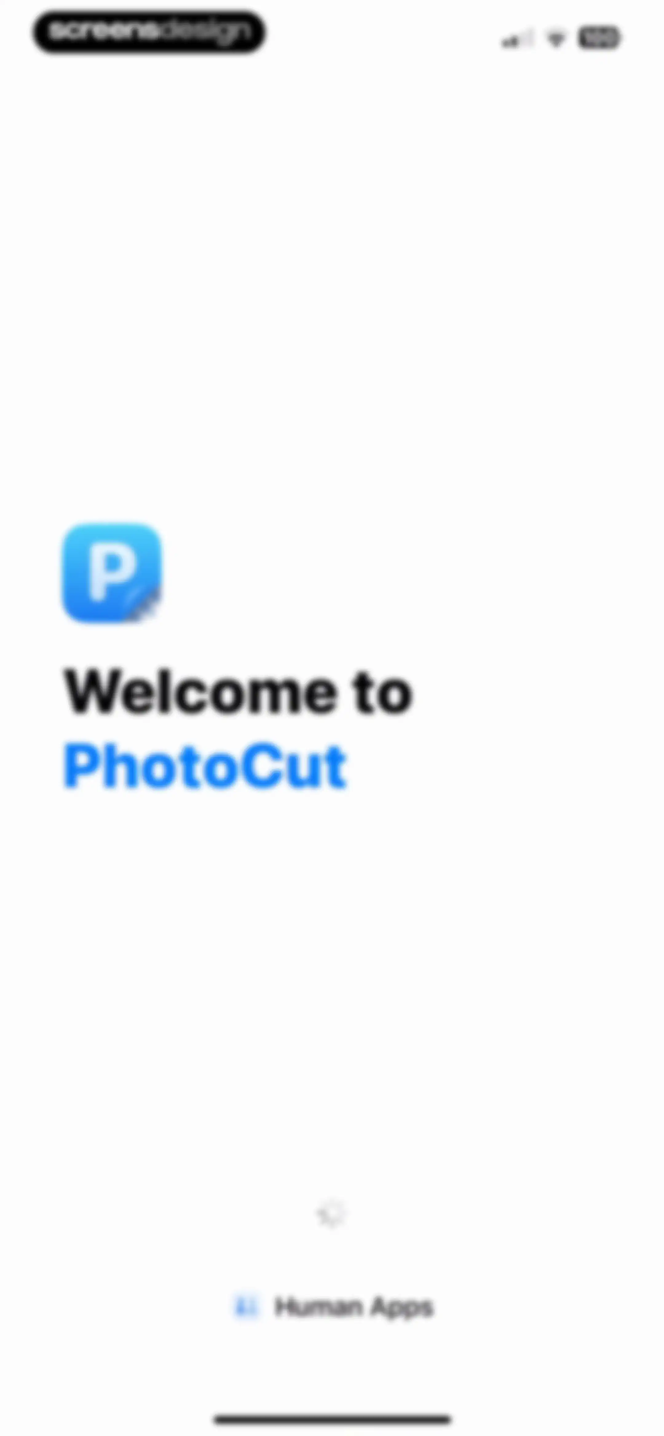 PhotoCut - AI Photo Editor screen 1