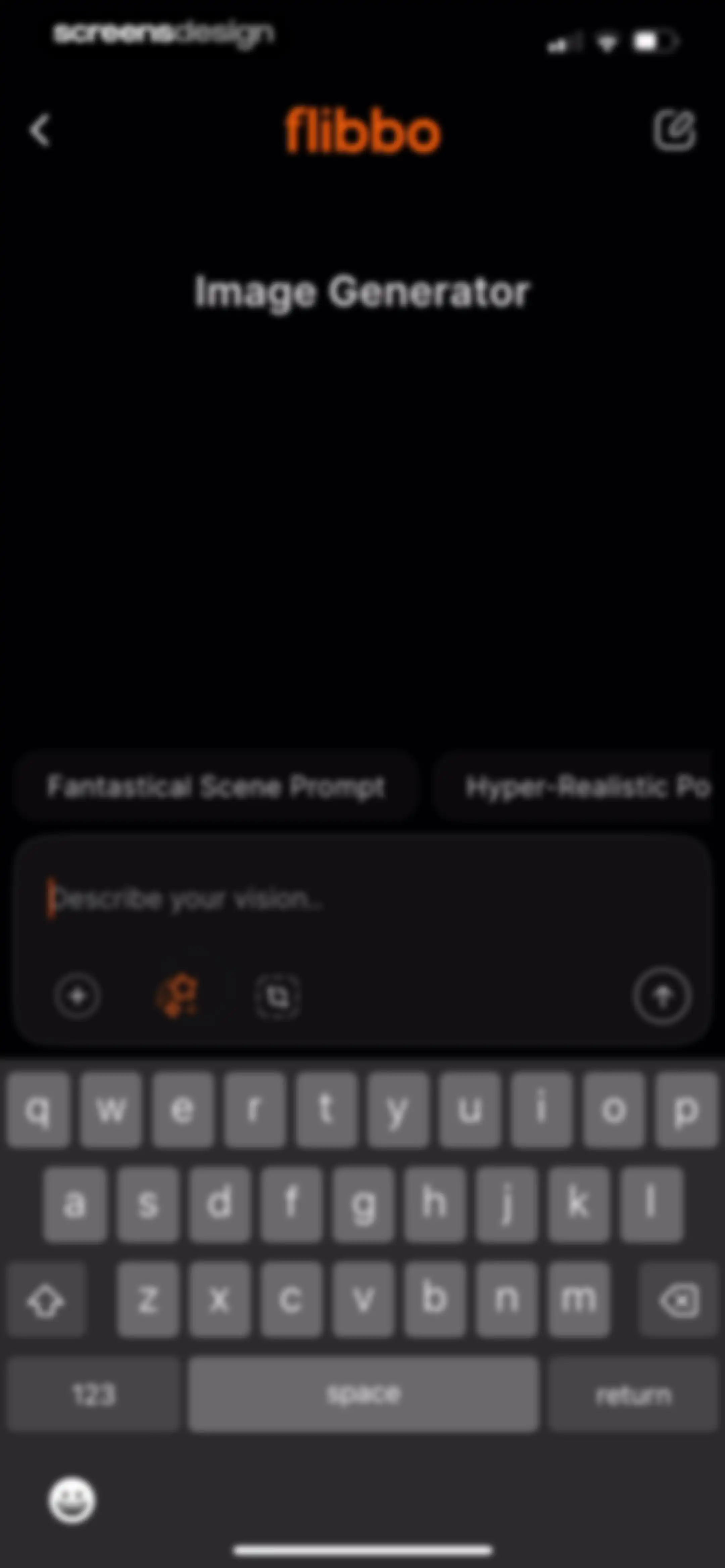 Flibbo - AI Video Image Music screen 79