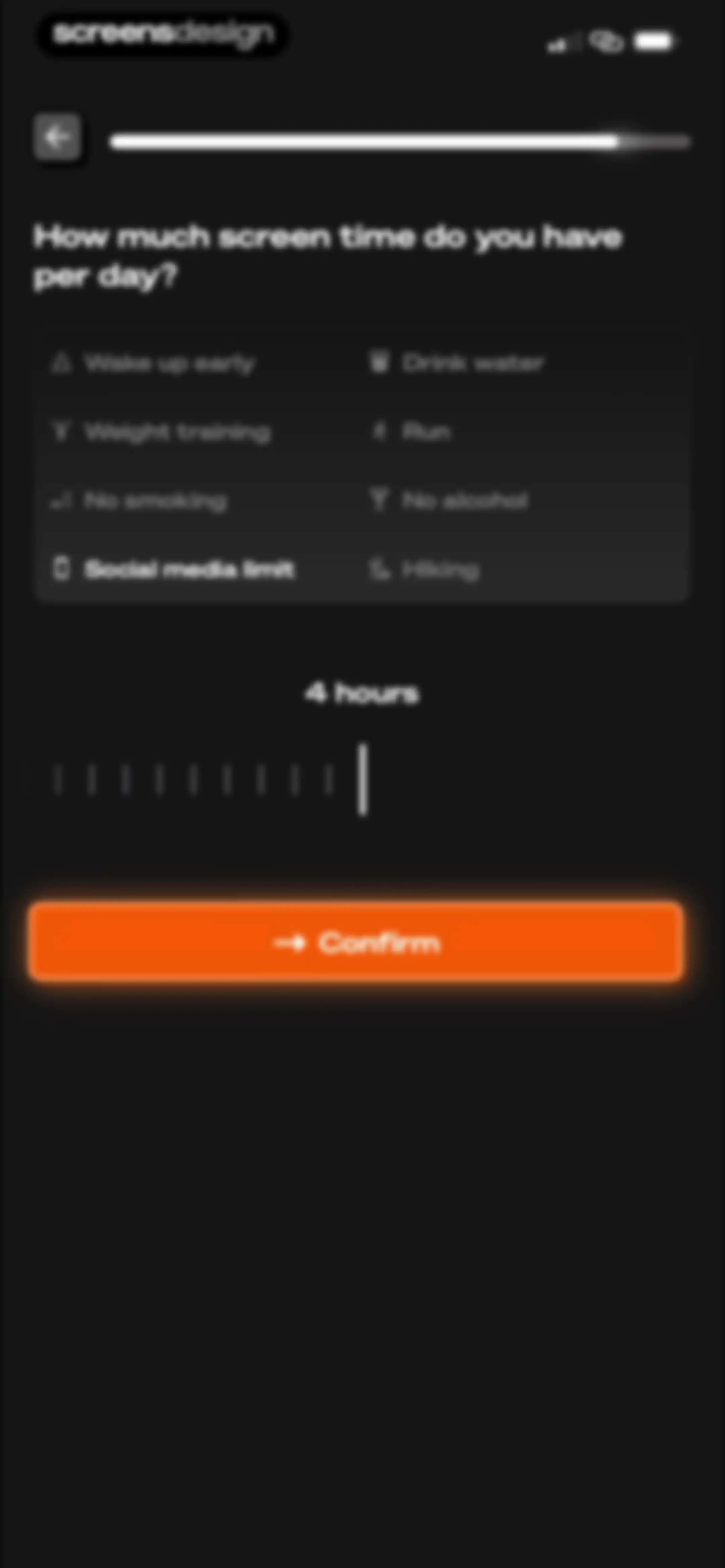 Life Reset: 66 Day Habit screen 58