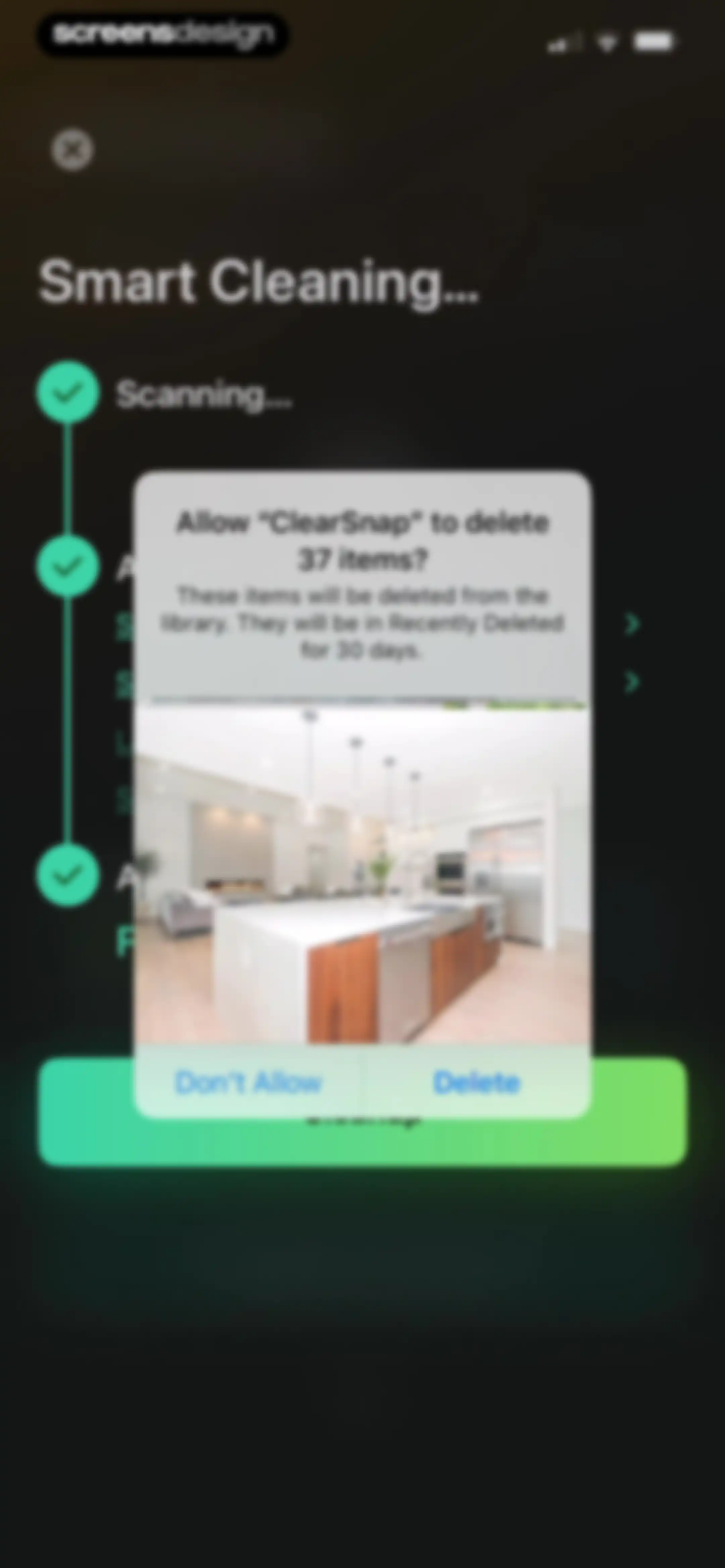 ClearSnap-Clean Up Storage screen 30