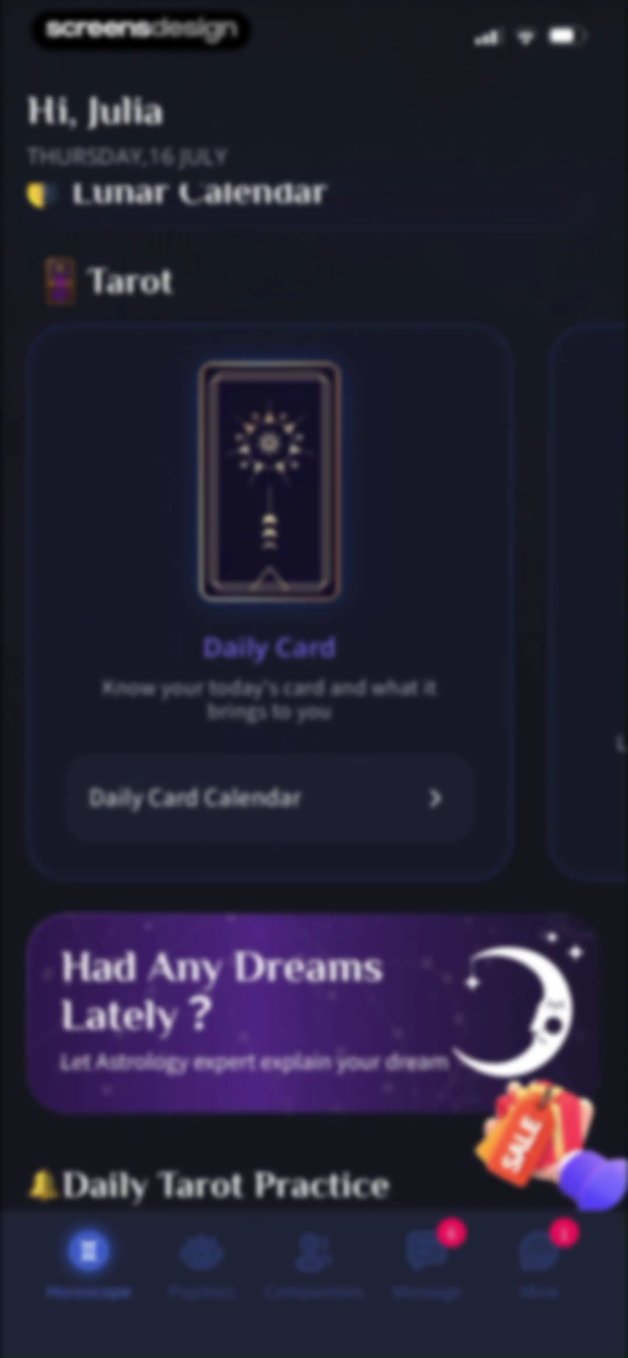 HealTalk - Text Reading screen 98