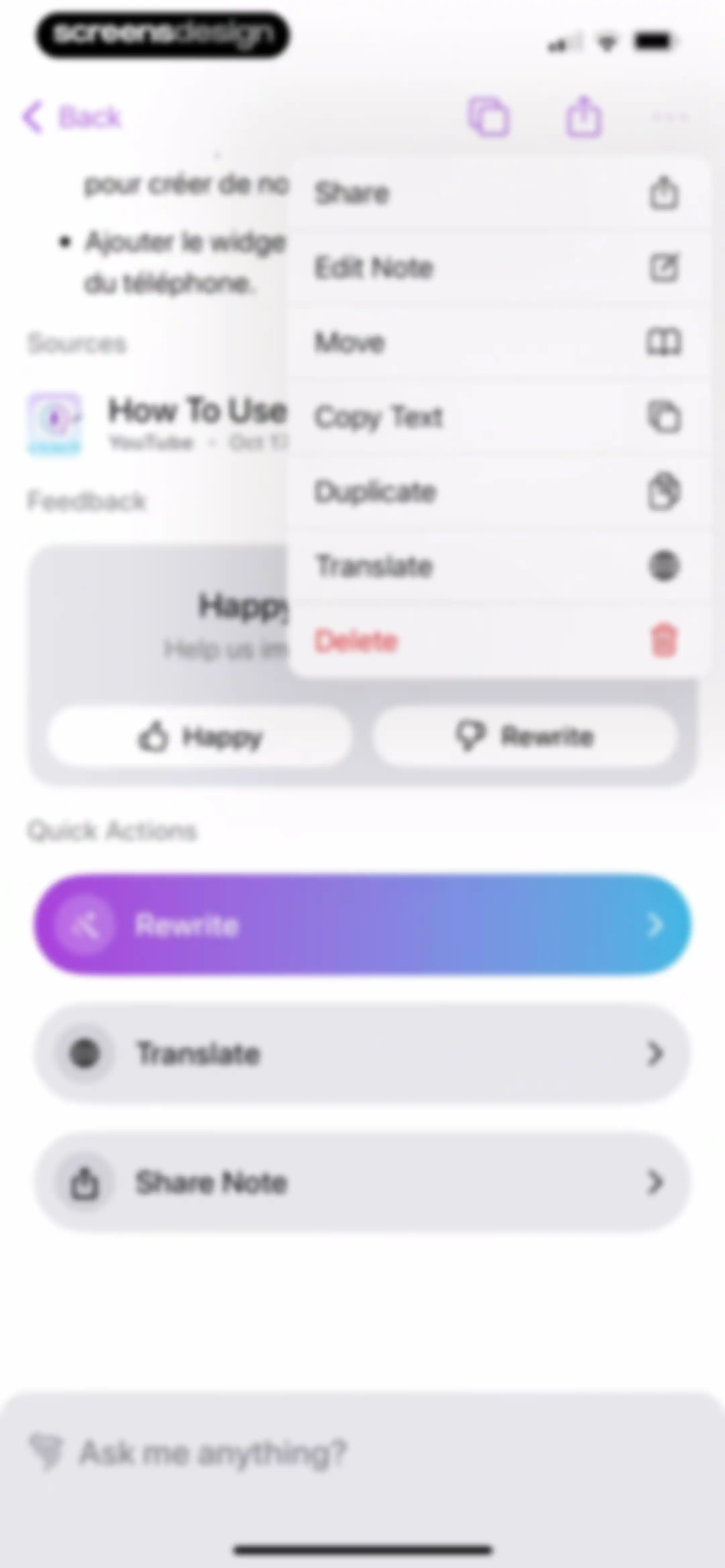 TLDL: AI Lecture Note Taker screen 94