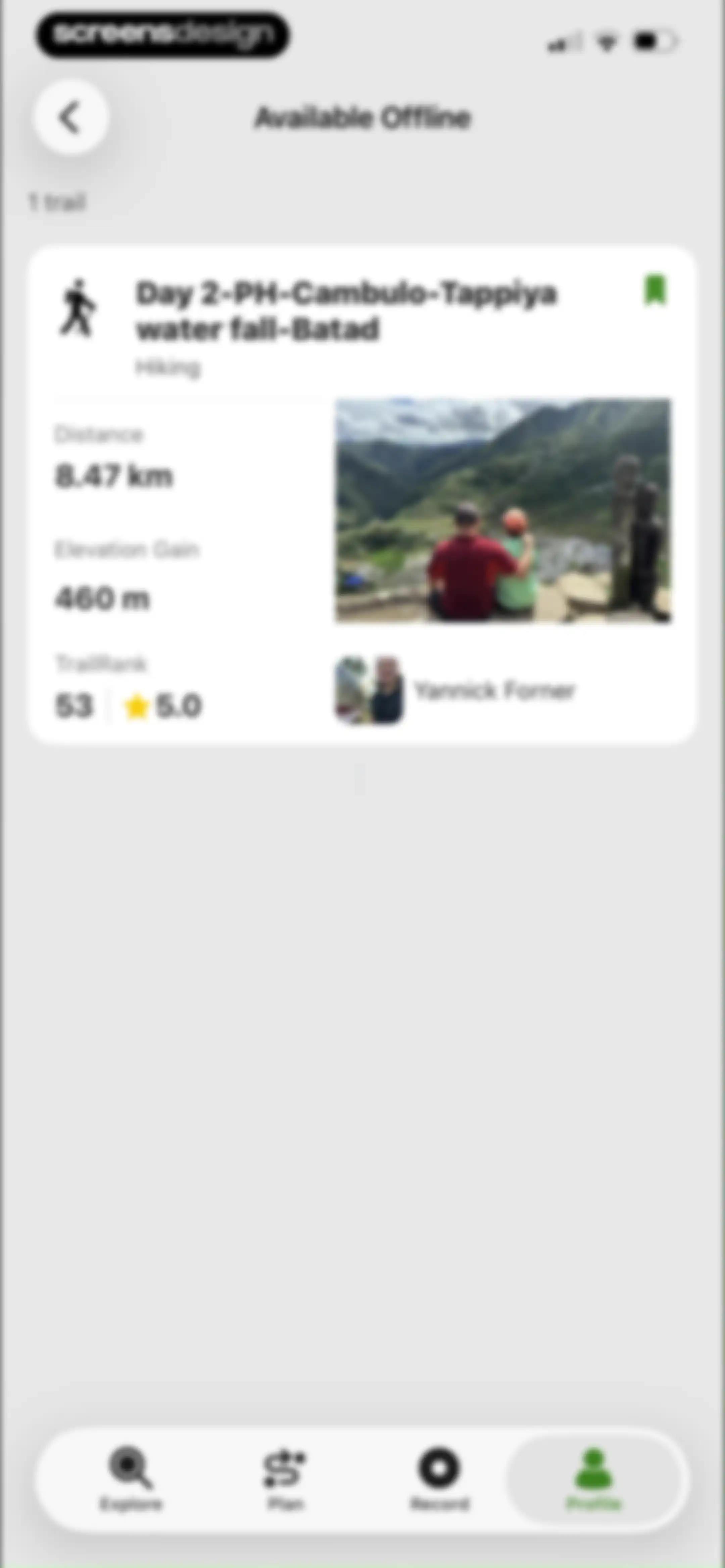Wikiloc - Trails of the World screen 104