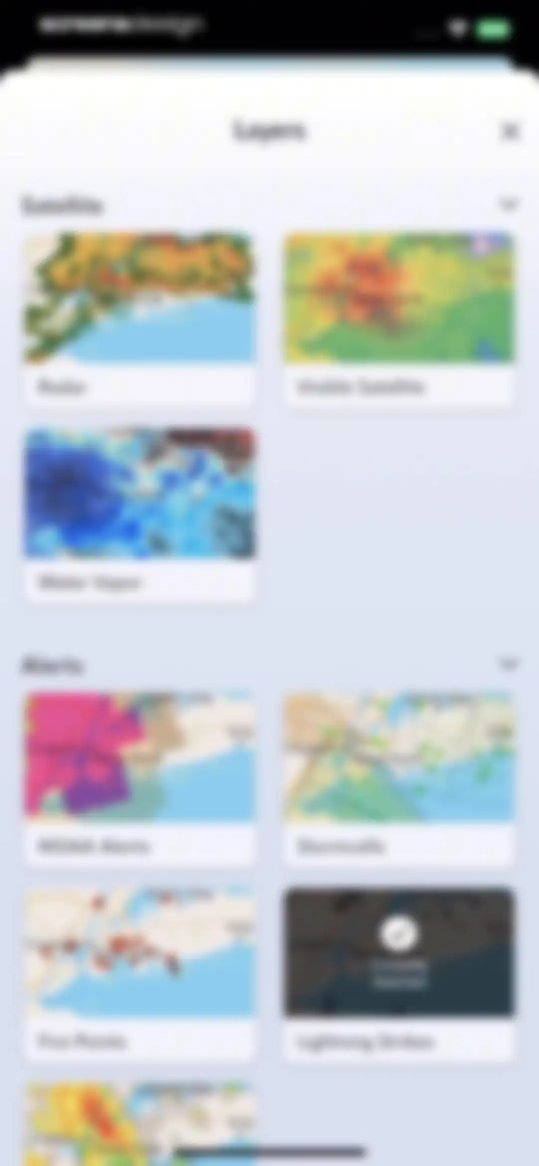 NOAA Live Weather Radar screen 18