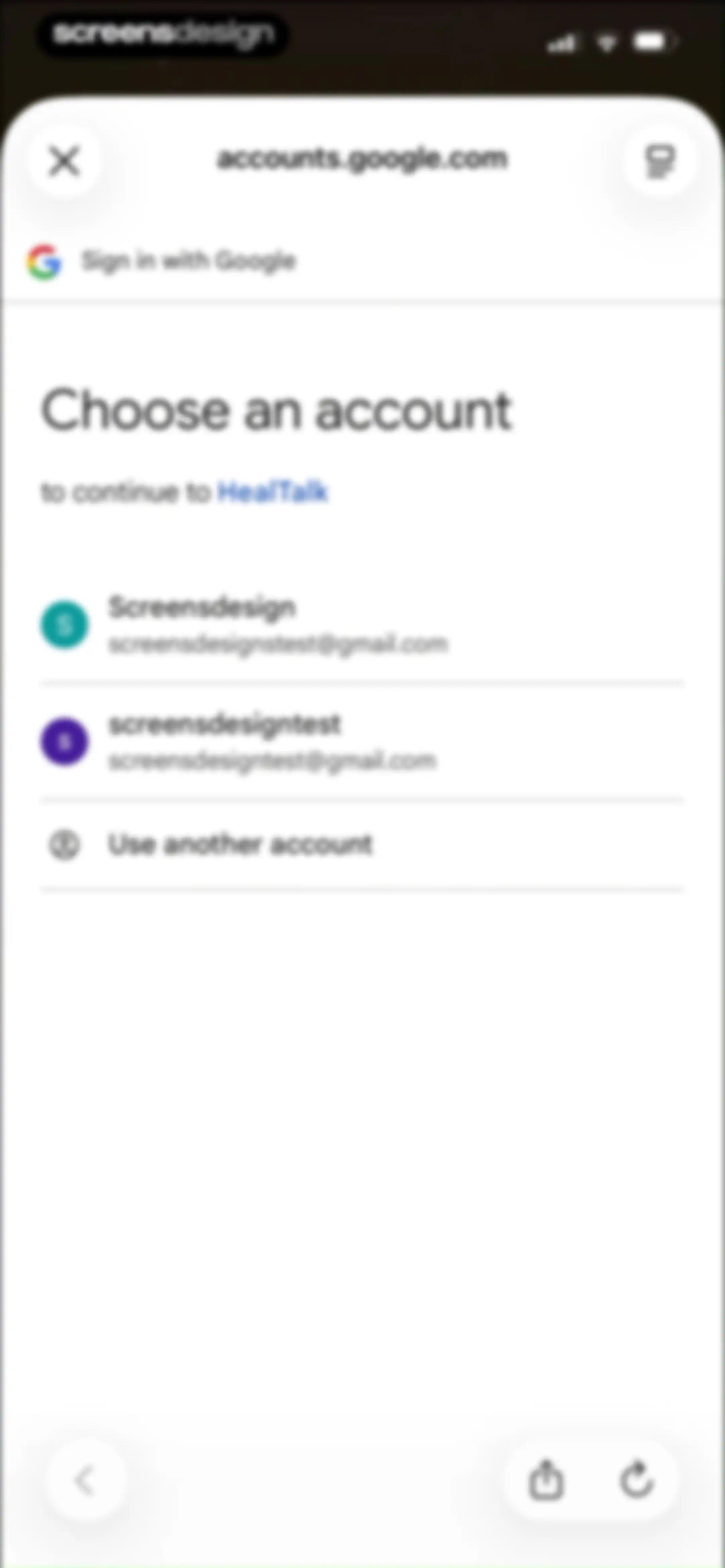 HealTalk - Text Reading screen 5