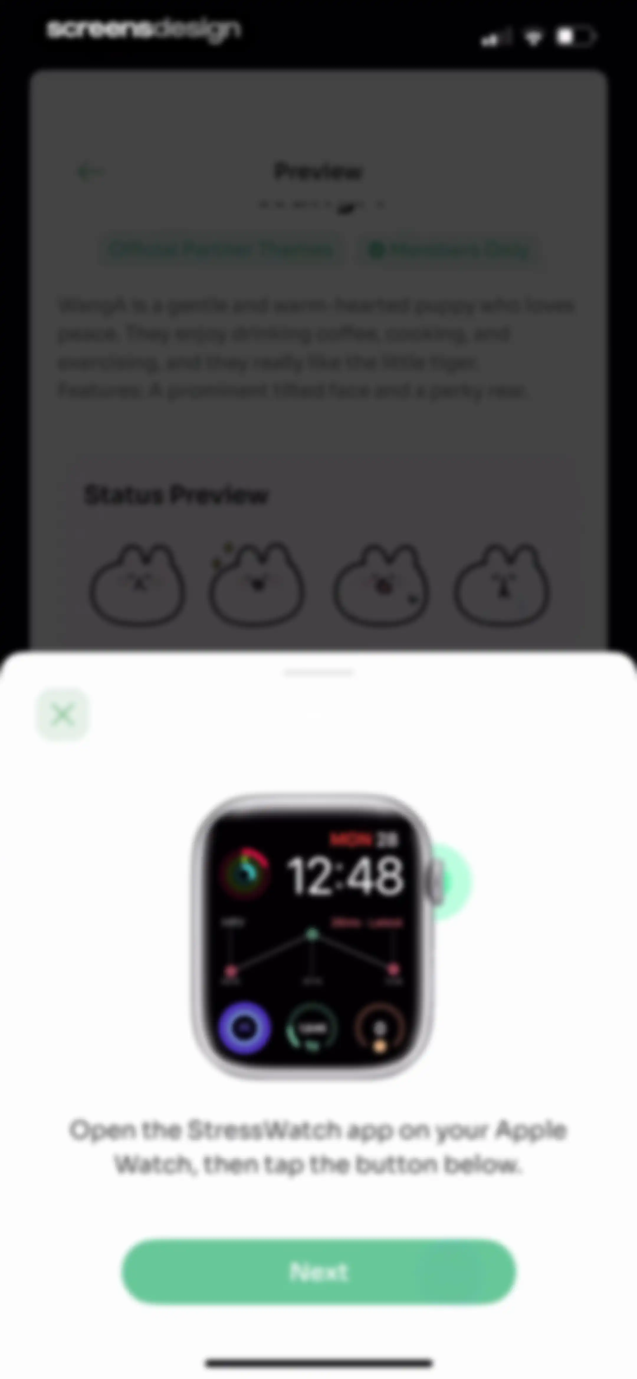 StressWatch: AI Stress Monitor screen 161