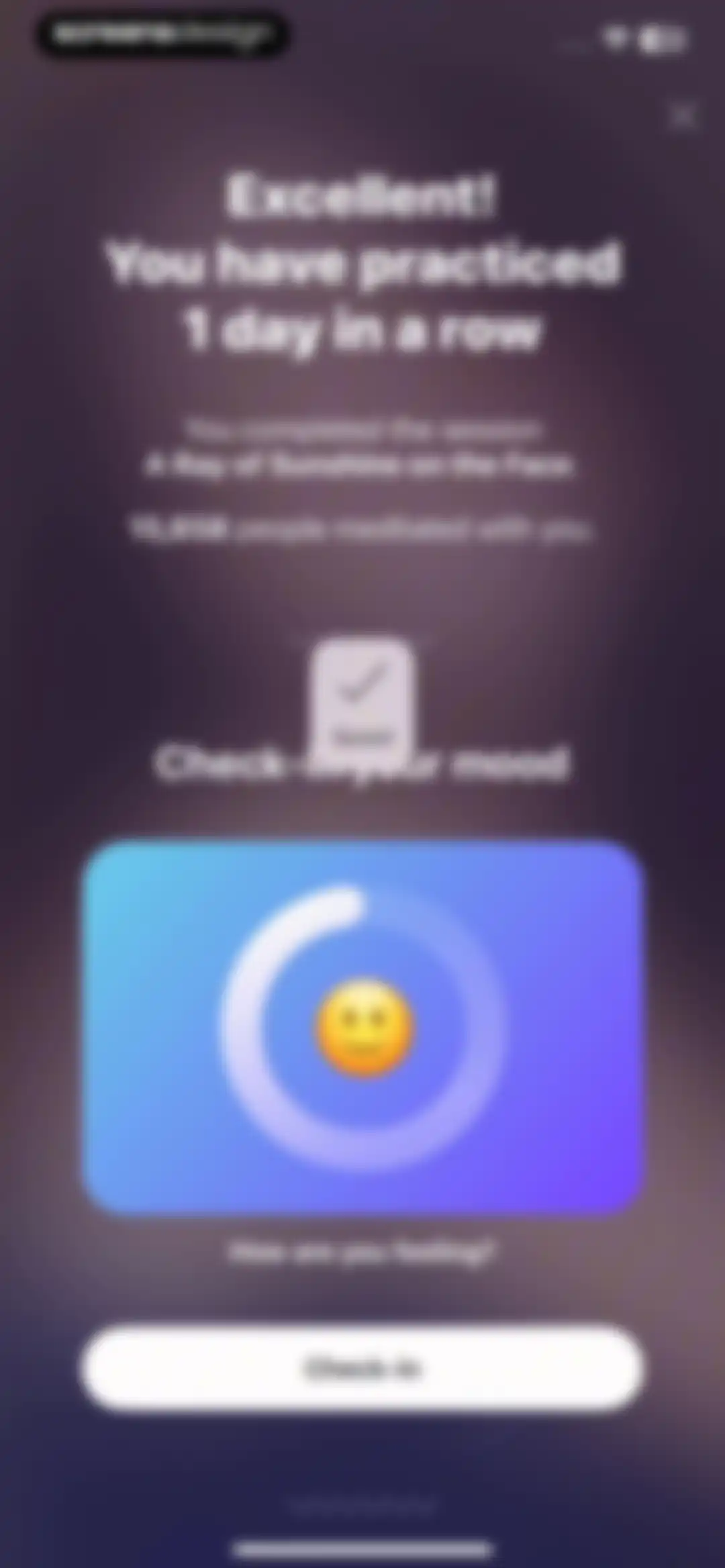 Mo Meditation, Sleep, Recovery screen 43