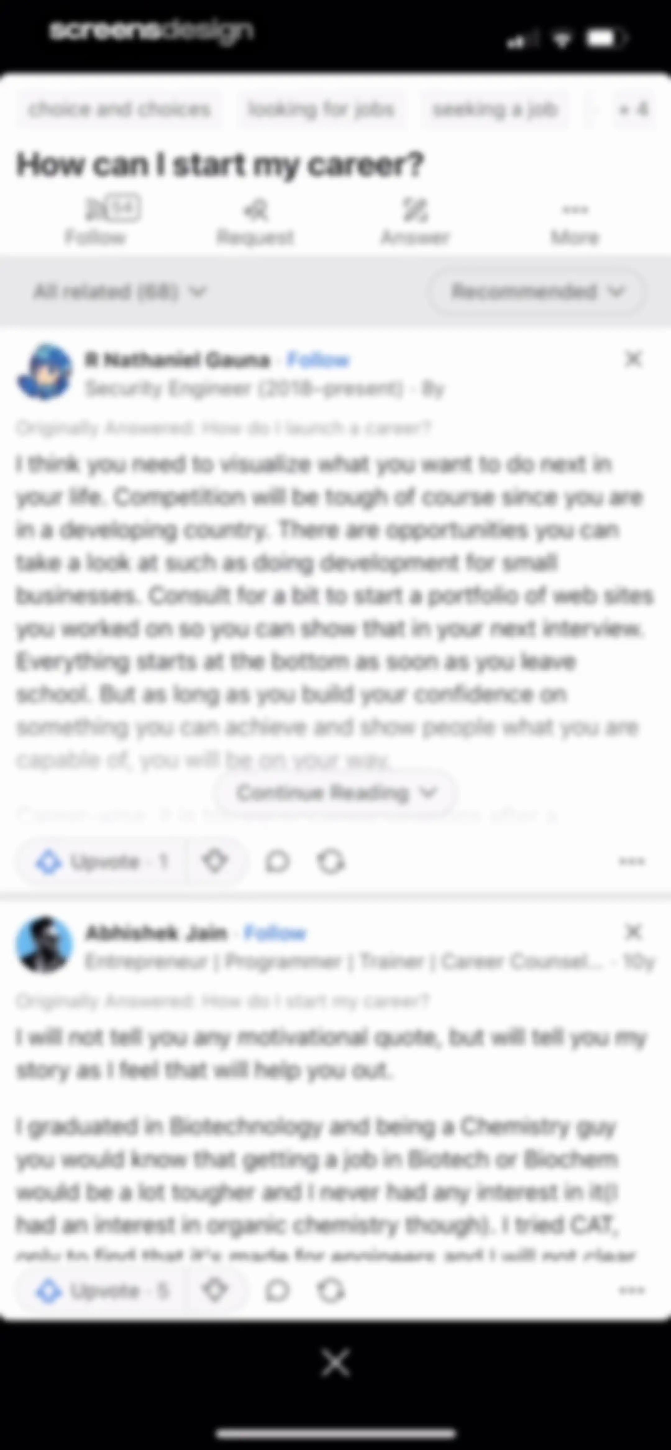 Quora screen 71