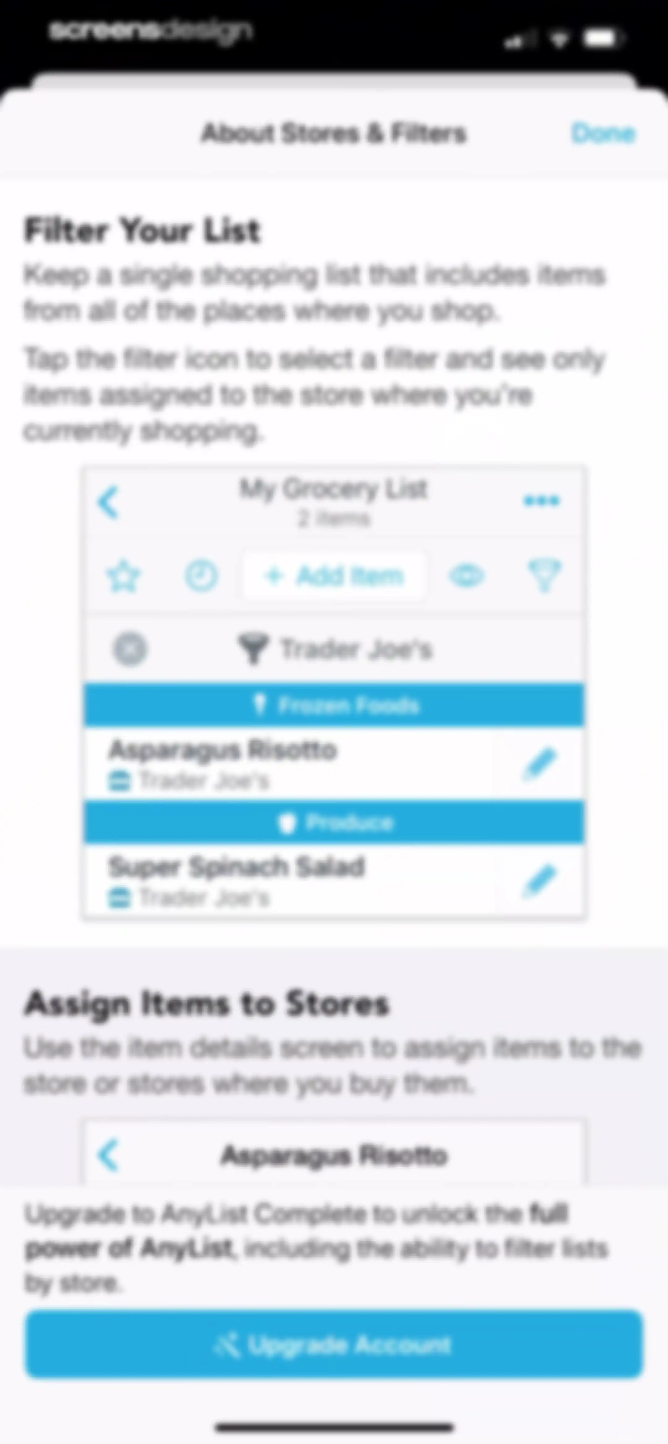 AnyList: Grocery Shopping List screen 51