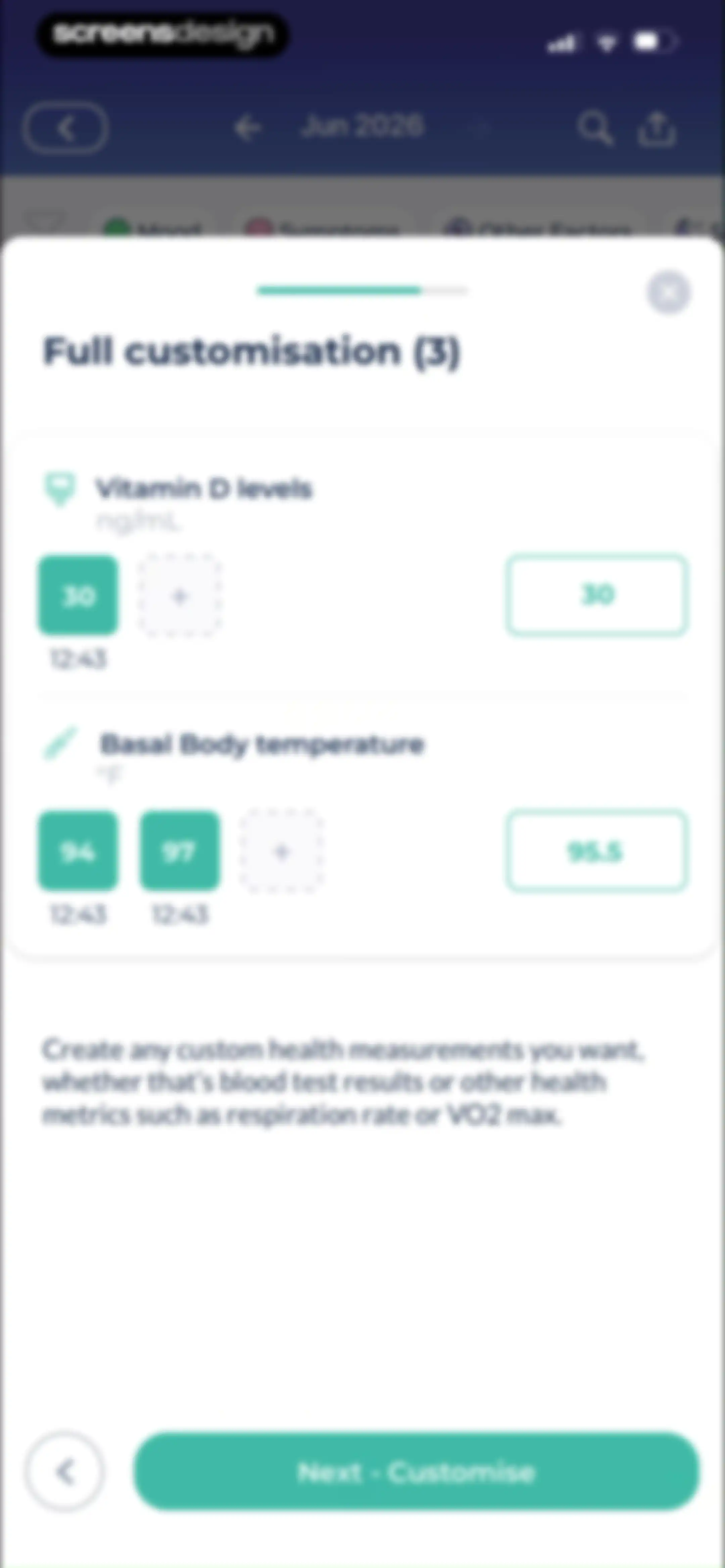 Bearable - Symptom Tracker screen 106
