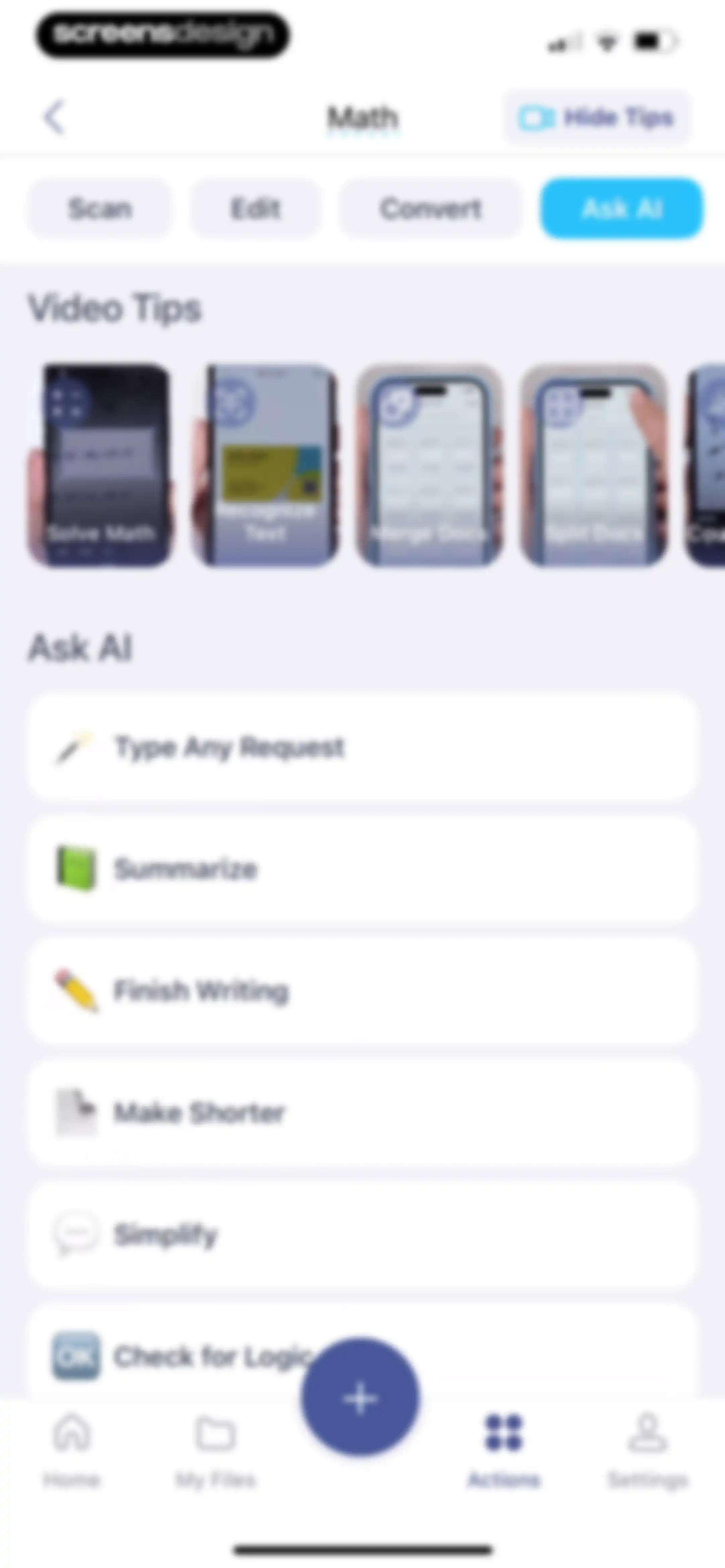 iScanner: PDF Document Scanner screen 182