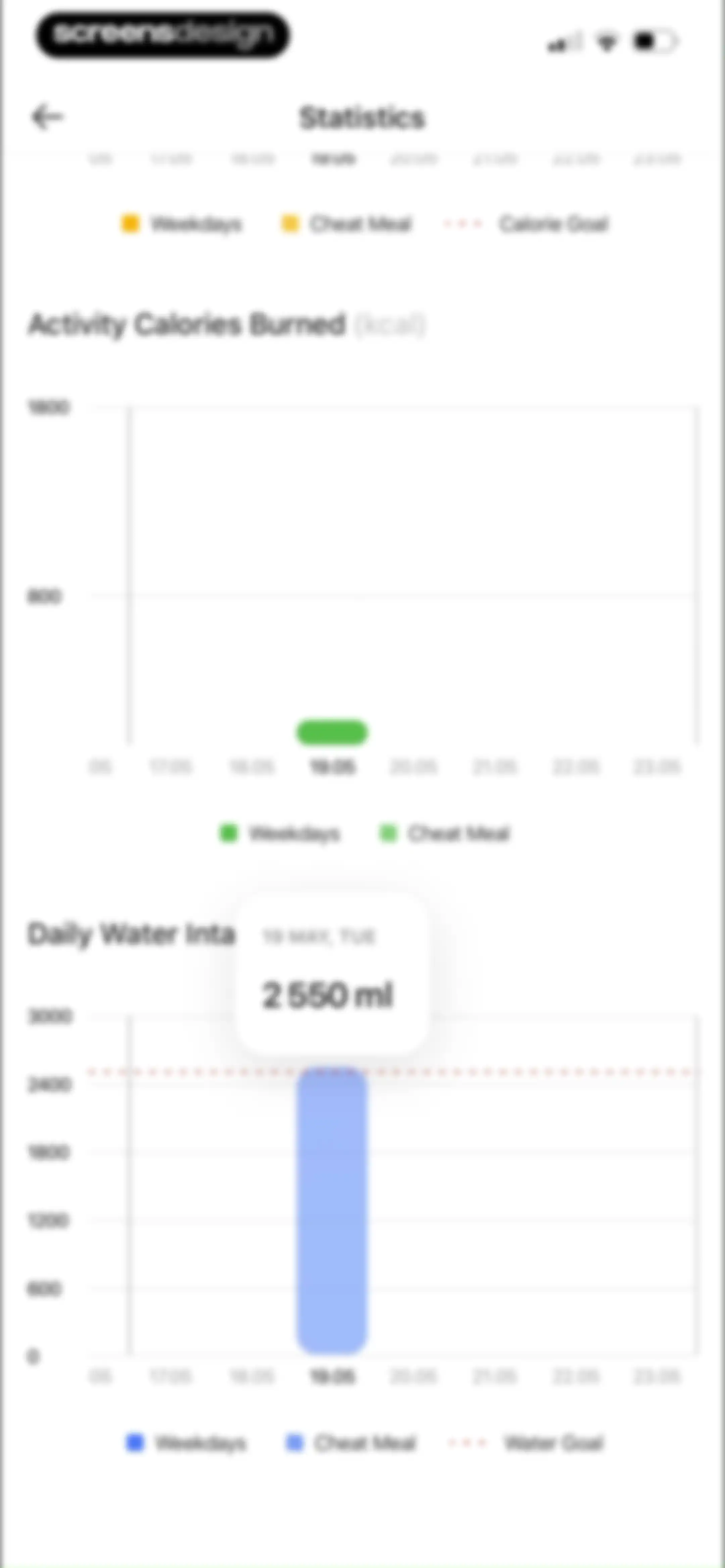 Calz - Calorie Counter AI screen 134