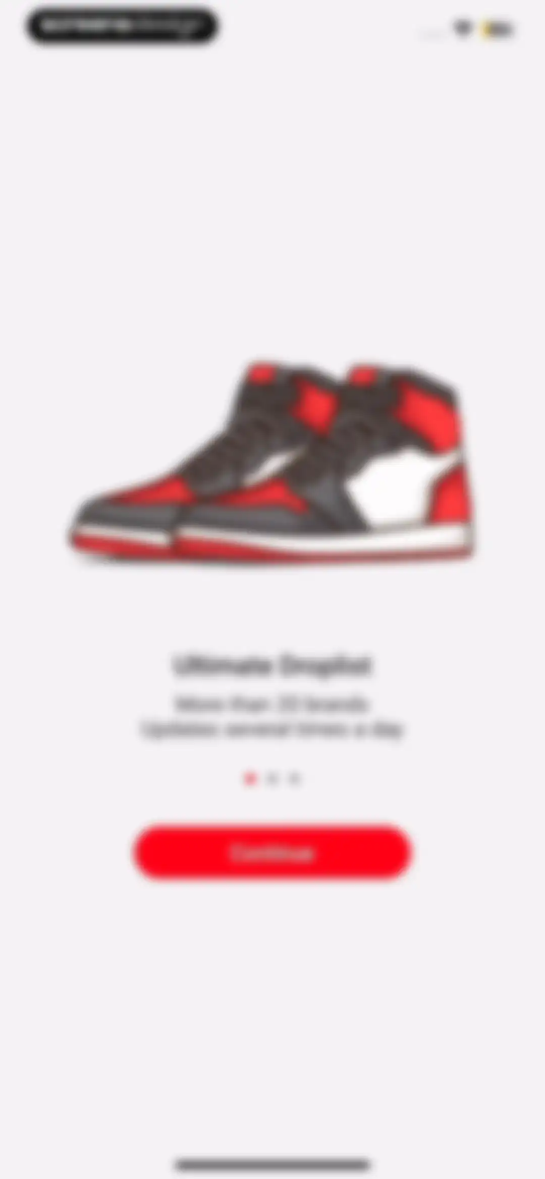 Sneakers Drops: Release＋Raffle screen 3