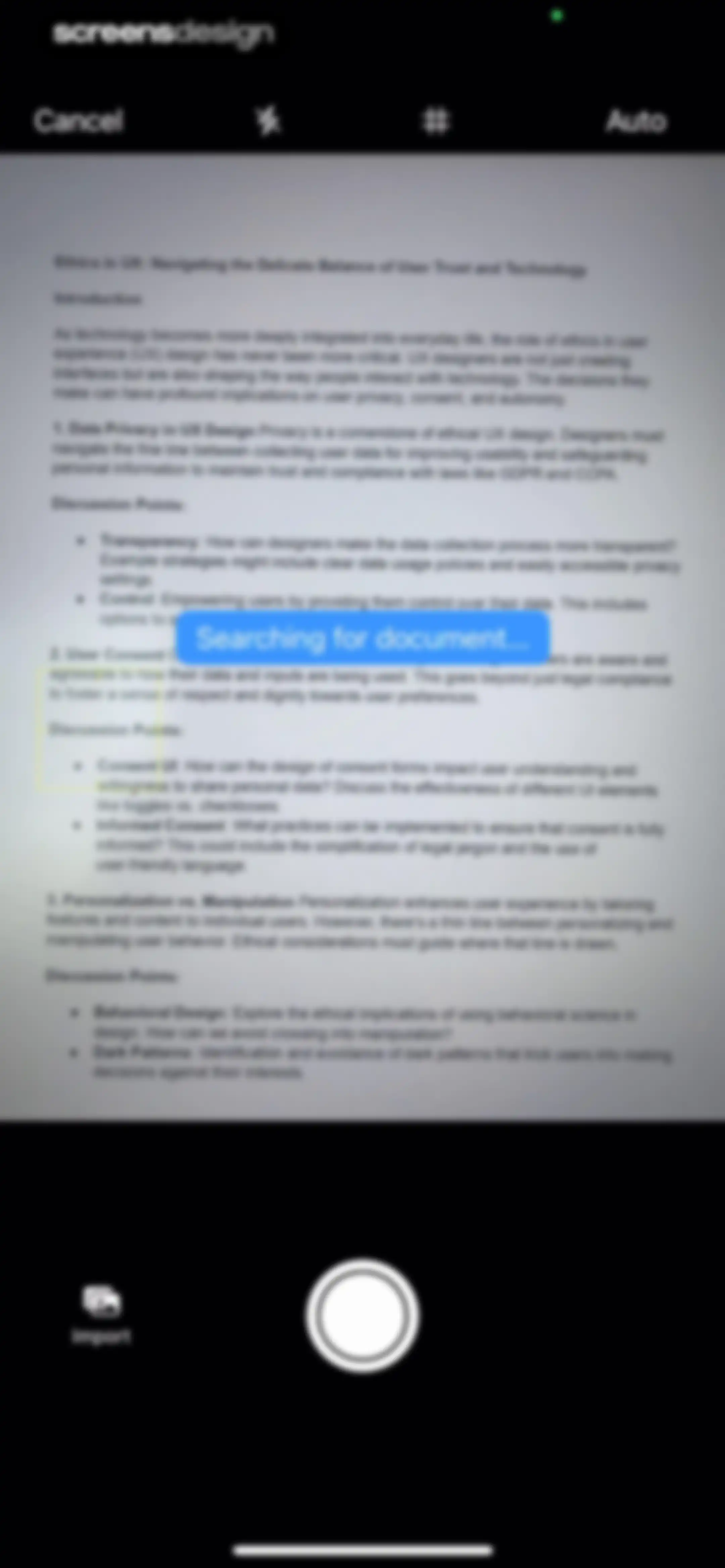 Scanner App. JPG, Photo to PDF screen 14