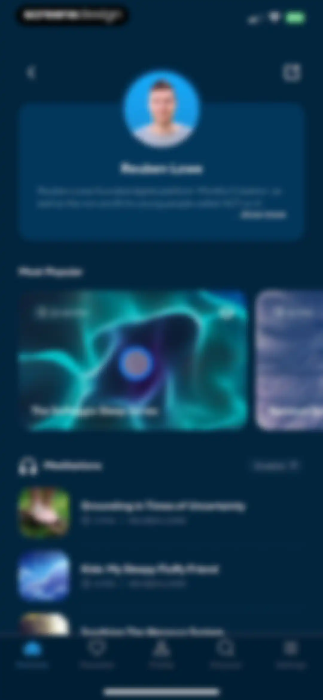 The Mindfulness App screen 38