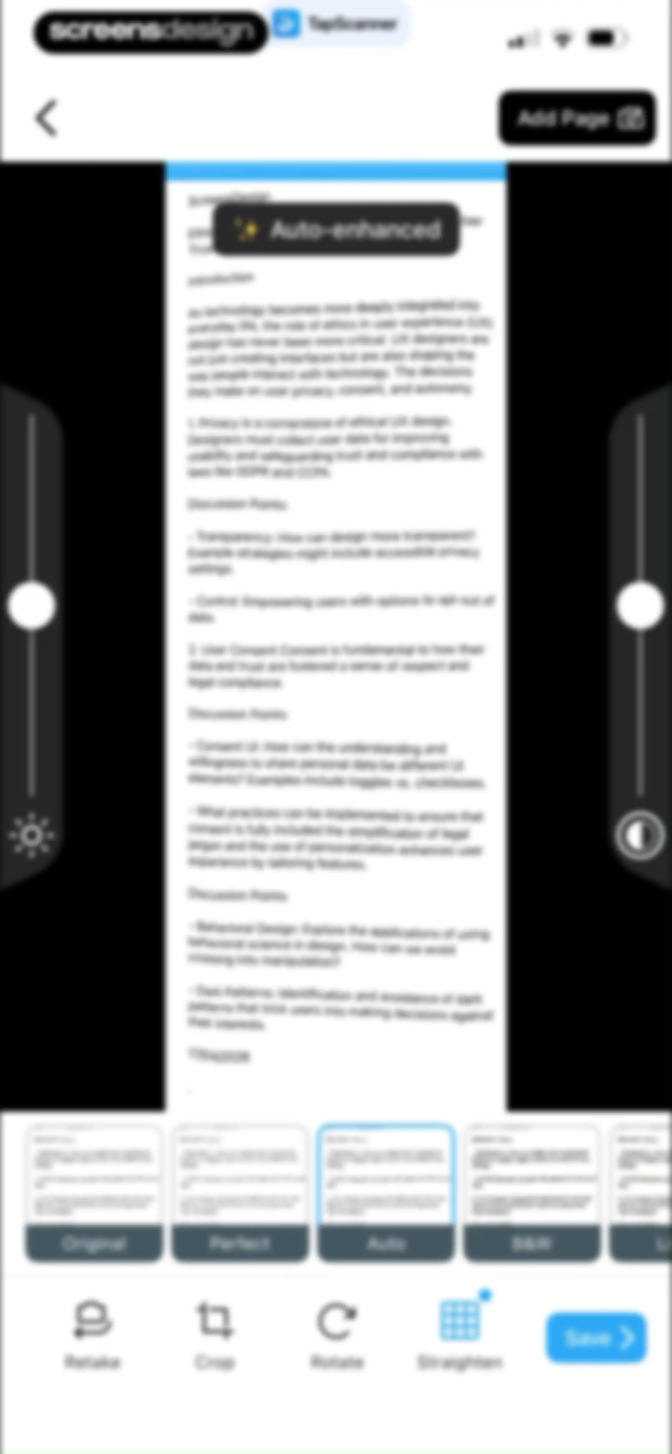 PDF Scanner App: TapScanner screen 82