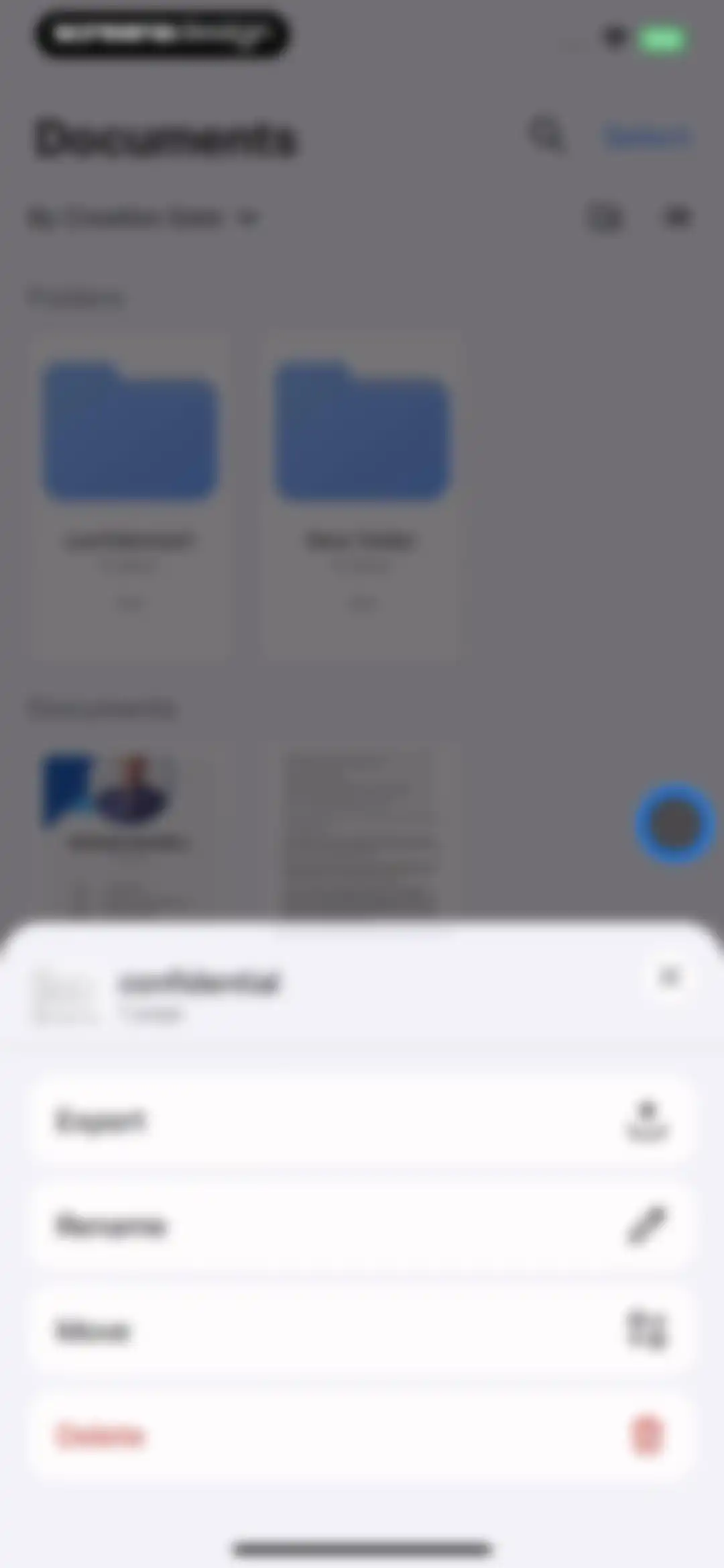Scanner Doc: Scan PDF Document screen 33