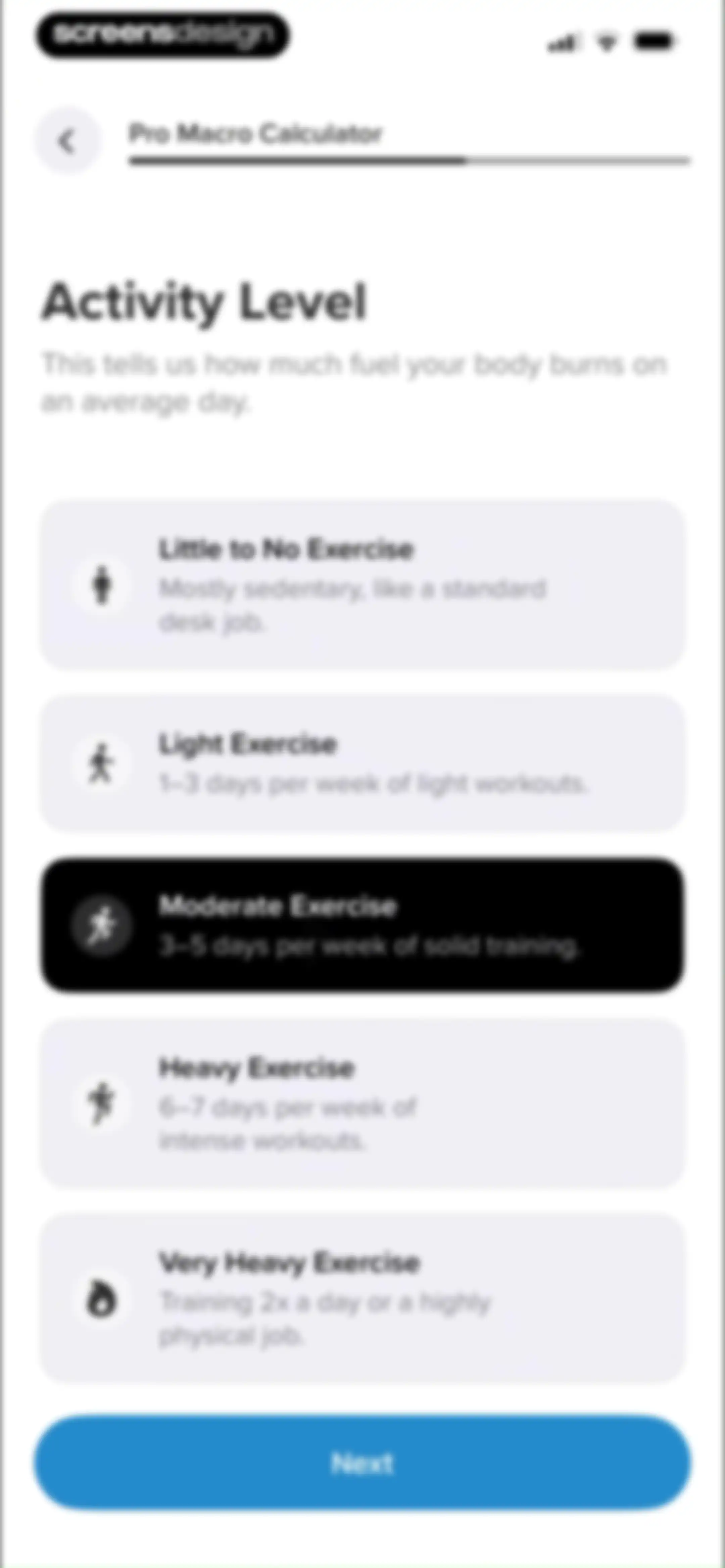 My Macros+ | Macro Tracker screen 21
